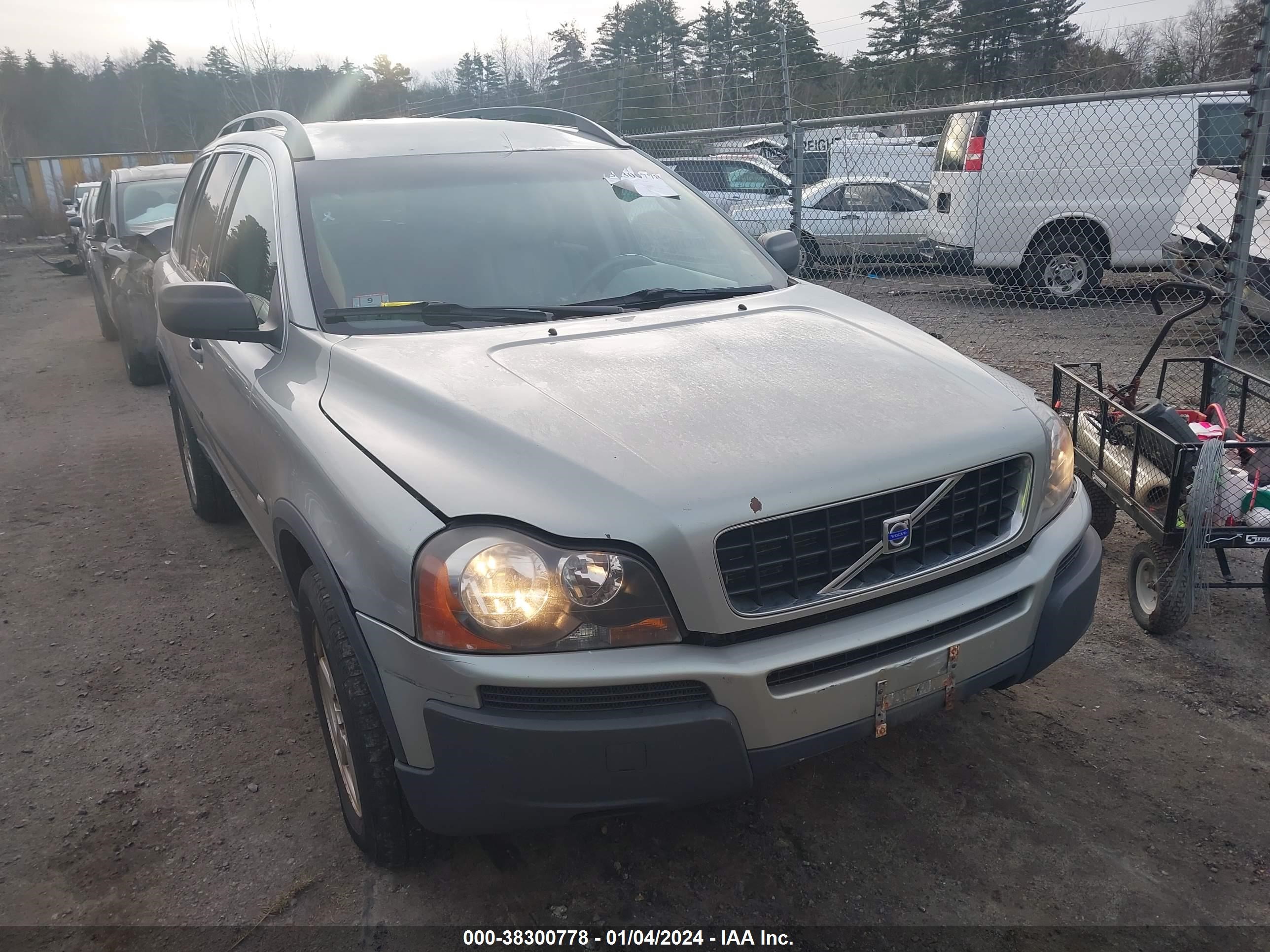 volvo xc90 2004 yv1cm59h641123710