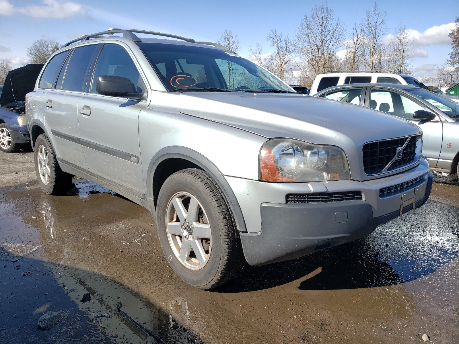 volvo xc90 2004 yv1cz59h041041246