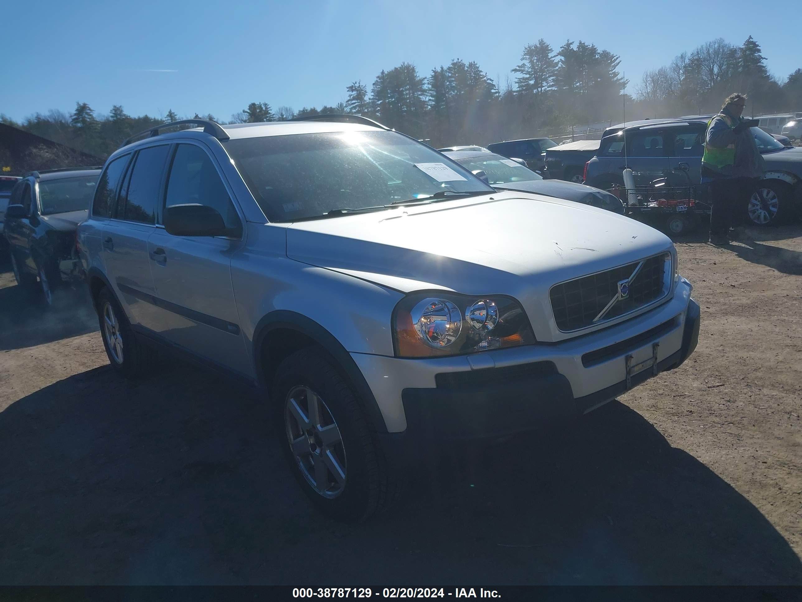 volvo xc90 2004 yv1cz59h741071554