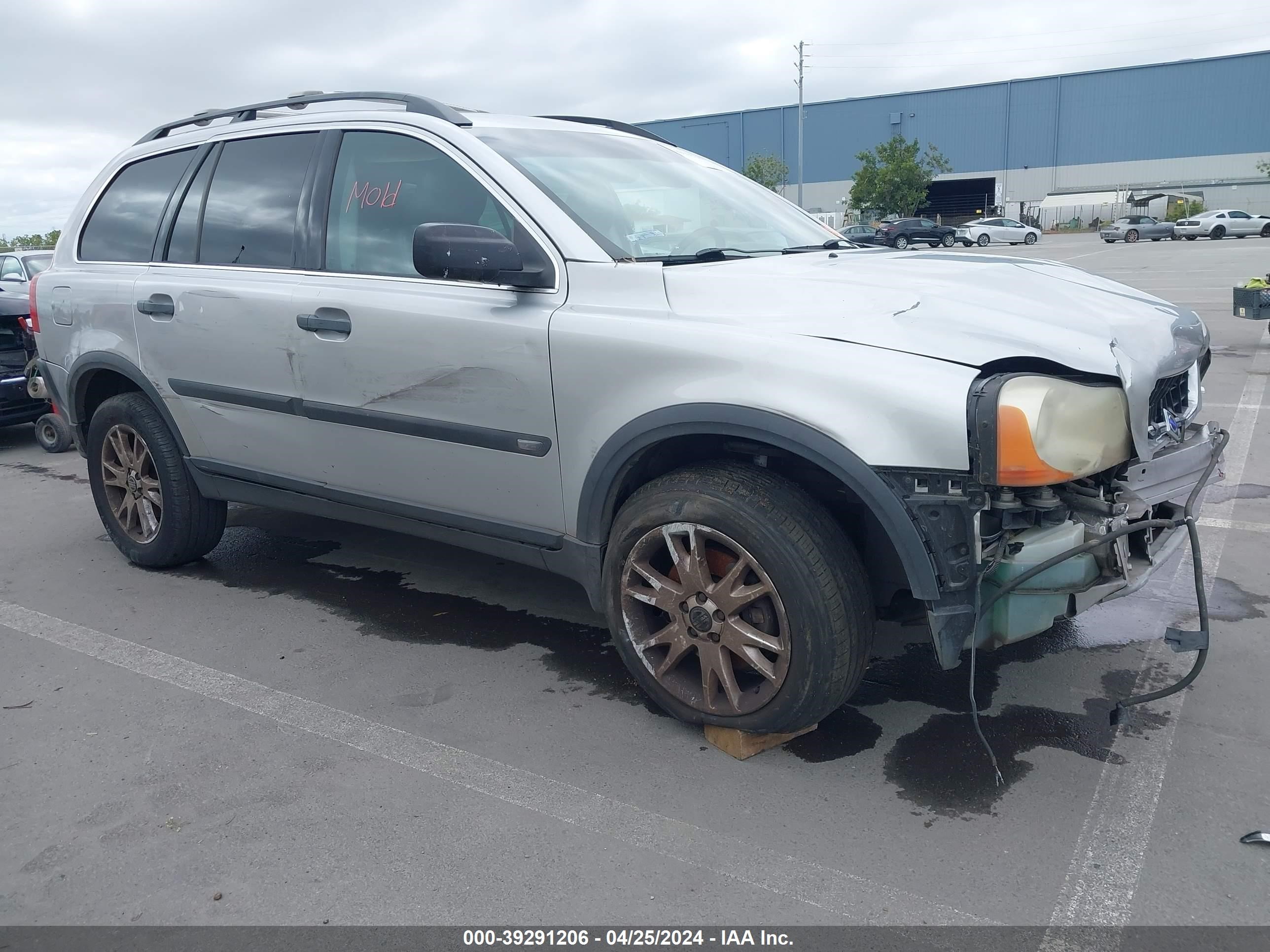 volvo xc90 2004 yv1cz59h741074230