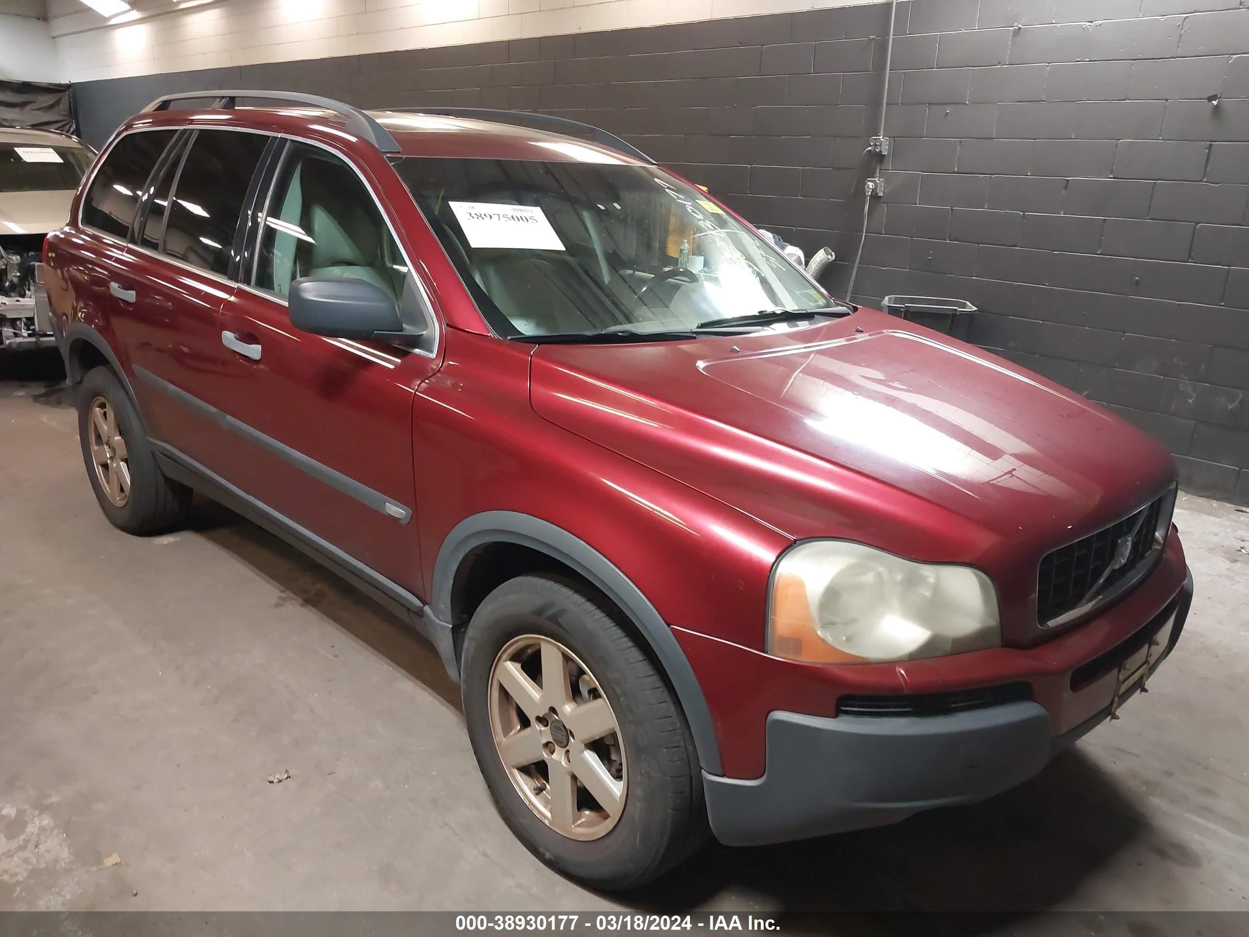 volvo xc90 2004 yv1cz59h941083284