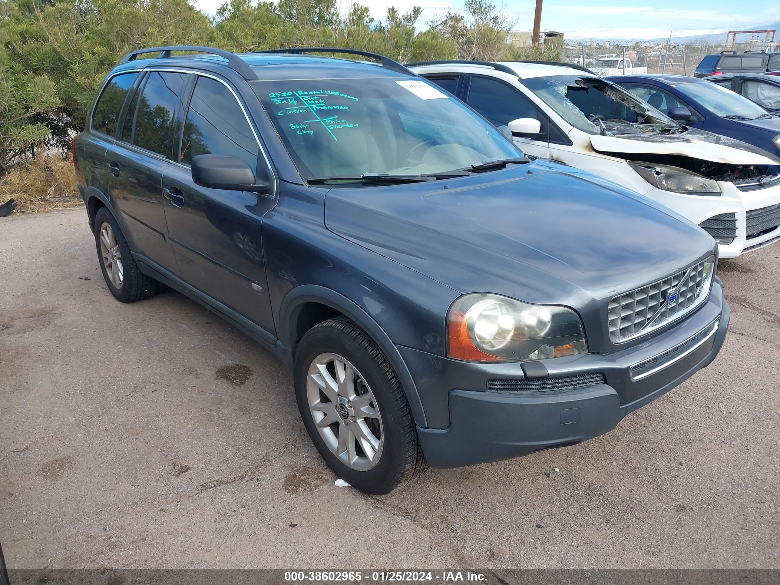 volvo xc90 2005 yv1cz852551208124