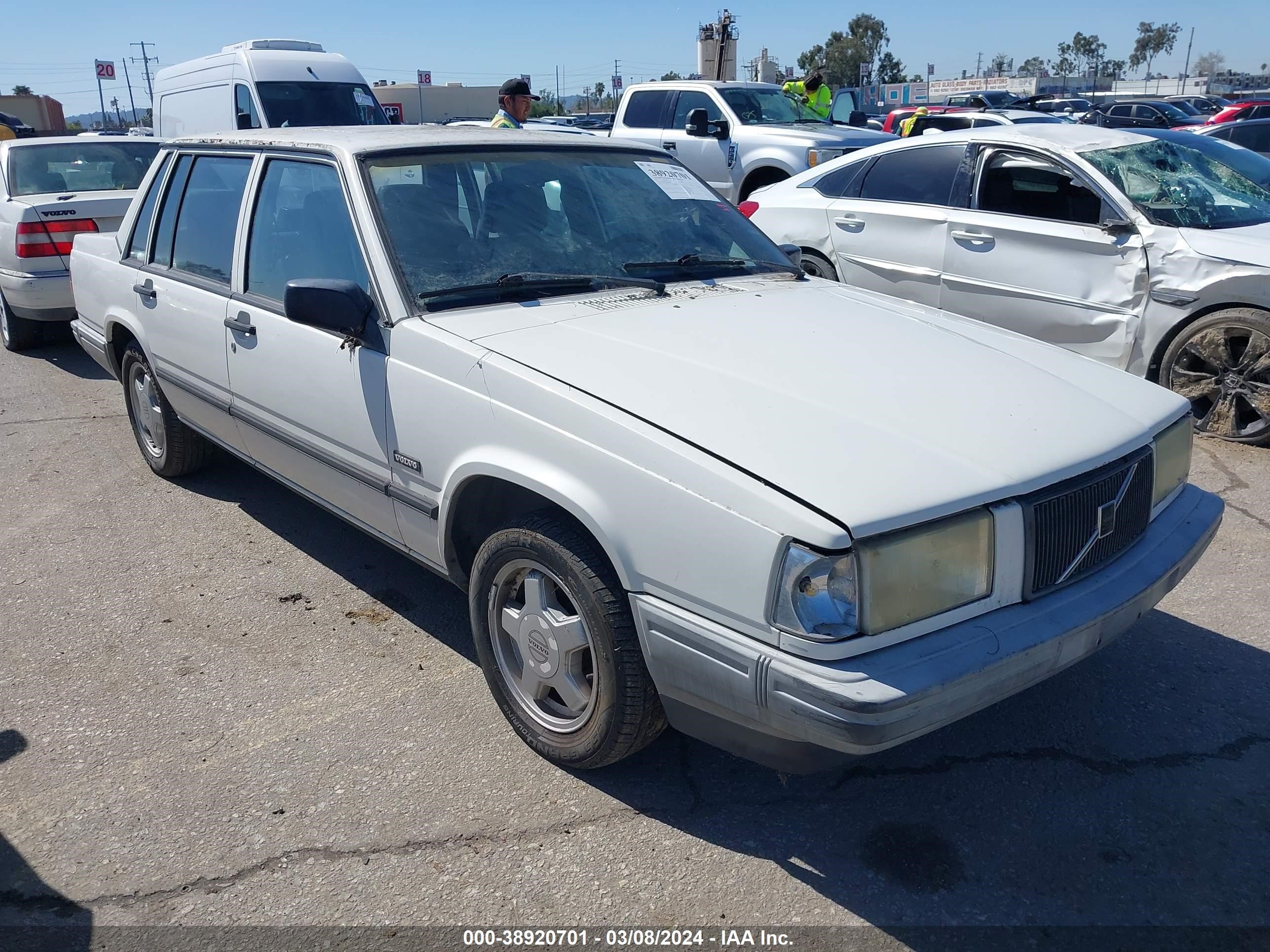 volvo 740 1991 yv1fa8740m2500999