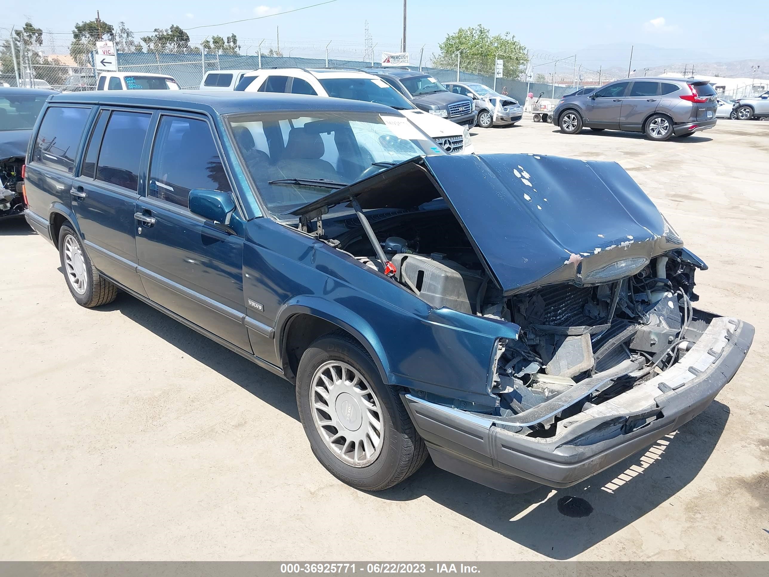 volvo 960 1992 yv1kw9515n0007881