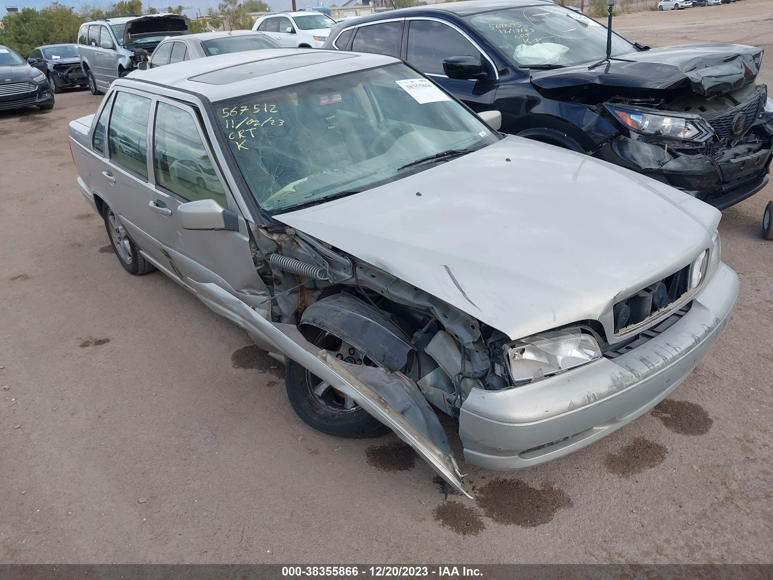 volvo s70 2000 yv1ls56d7y2630526