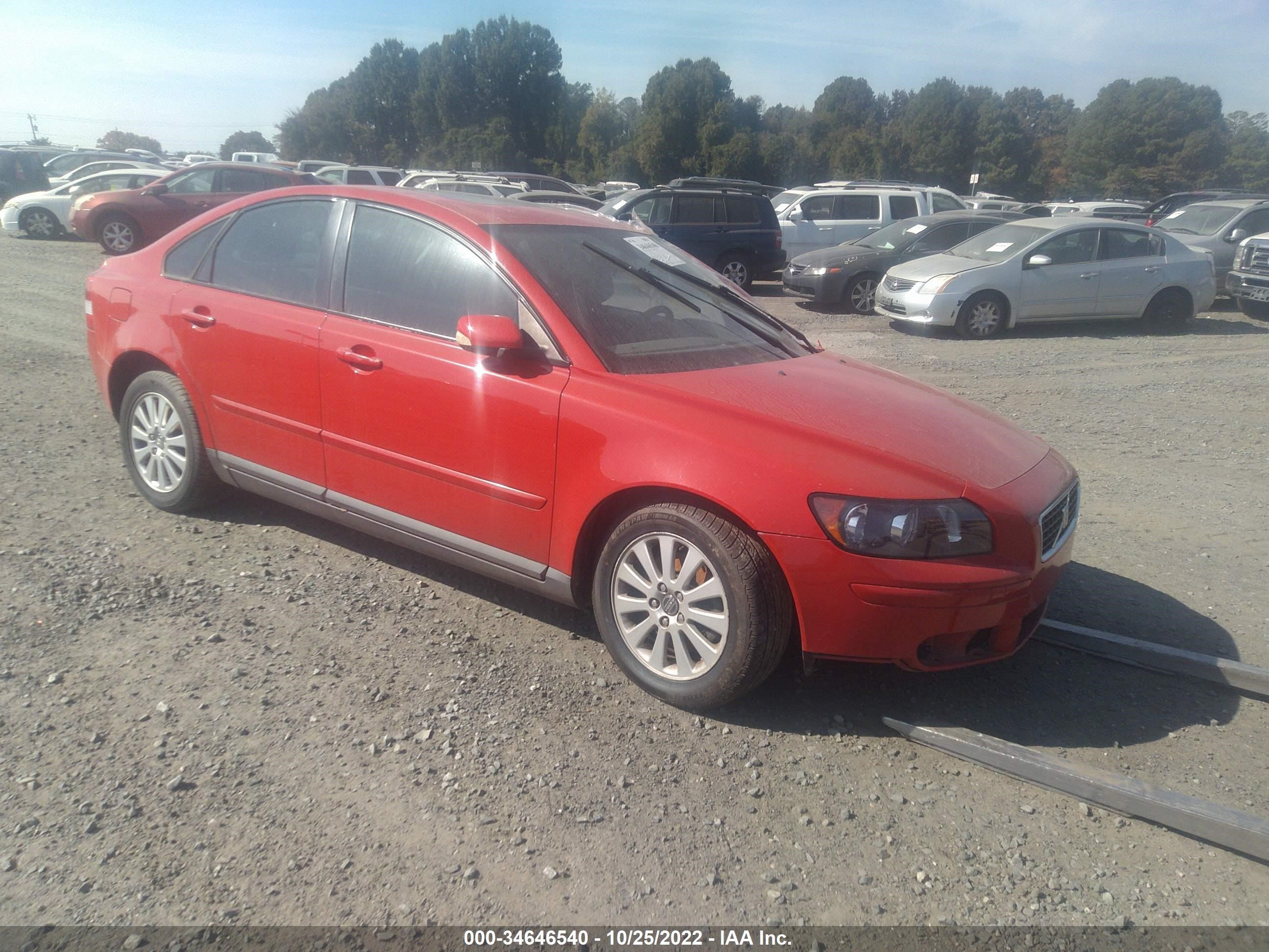 volvo s40 2005 yv1ms382252087070