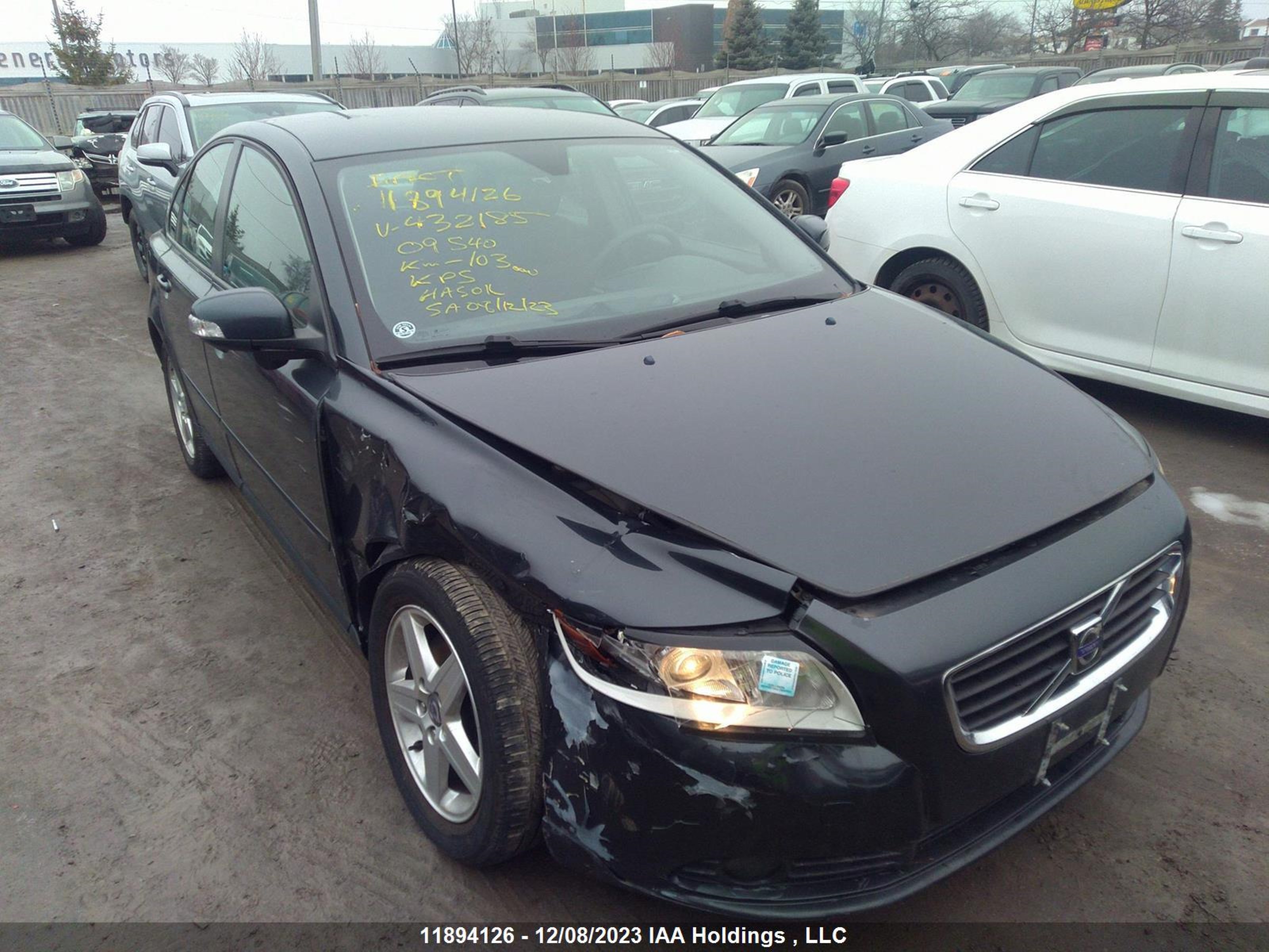 volvo s40 2009 yv1ms382692432185