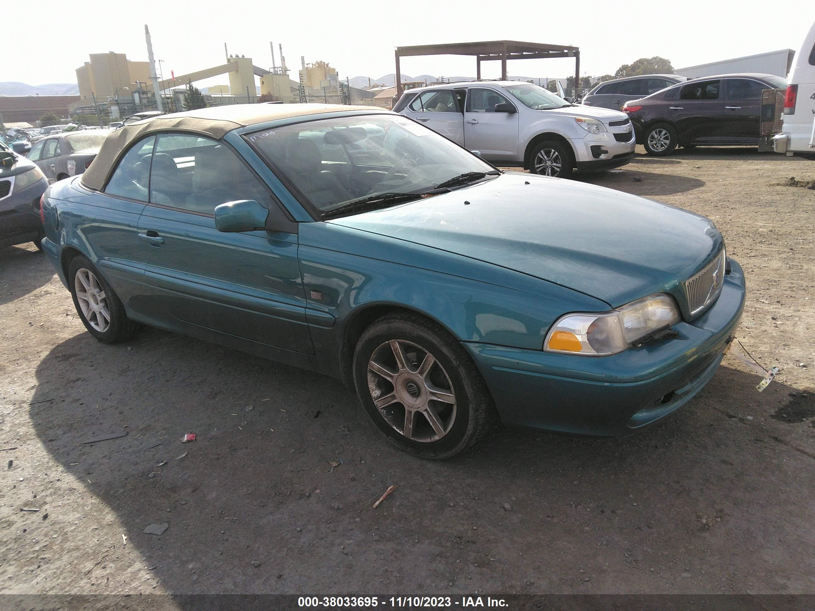 volvo c70 2001 yv1nc53d91j024179