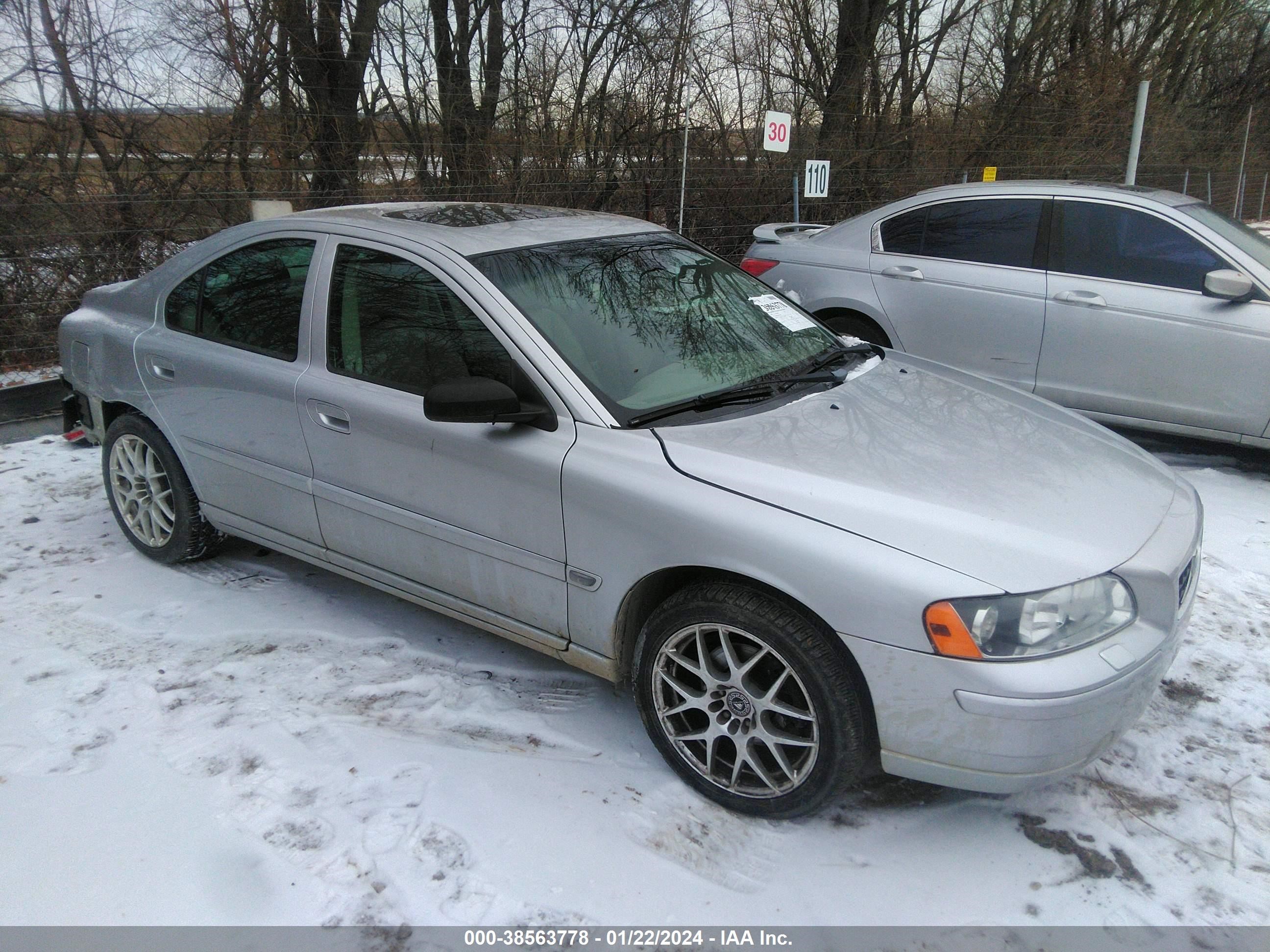 volvo s60 2005 yv1rh592052455020