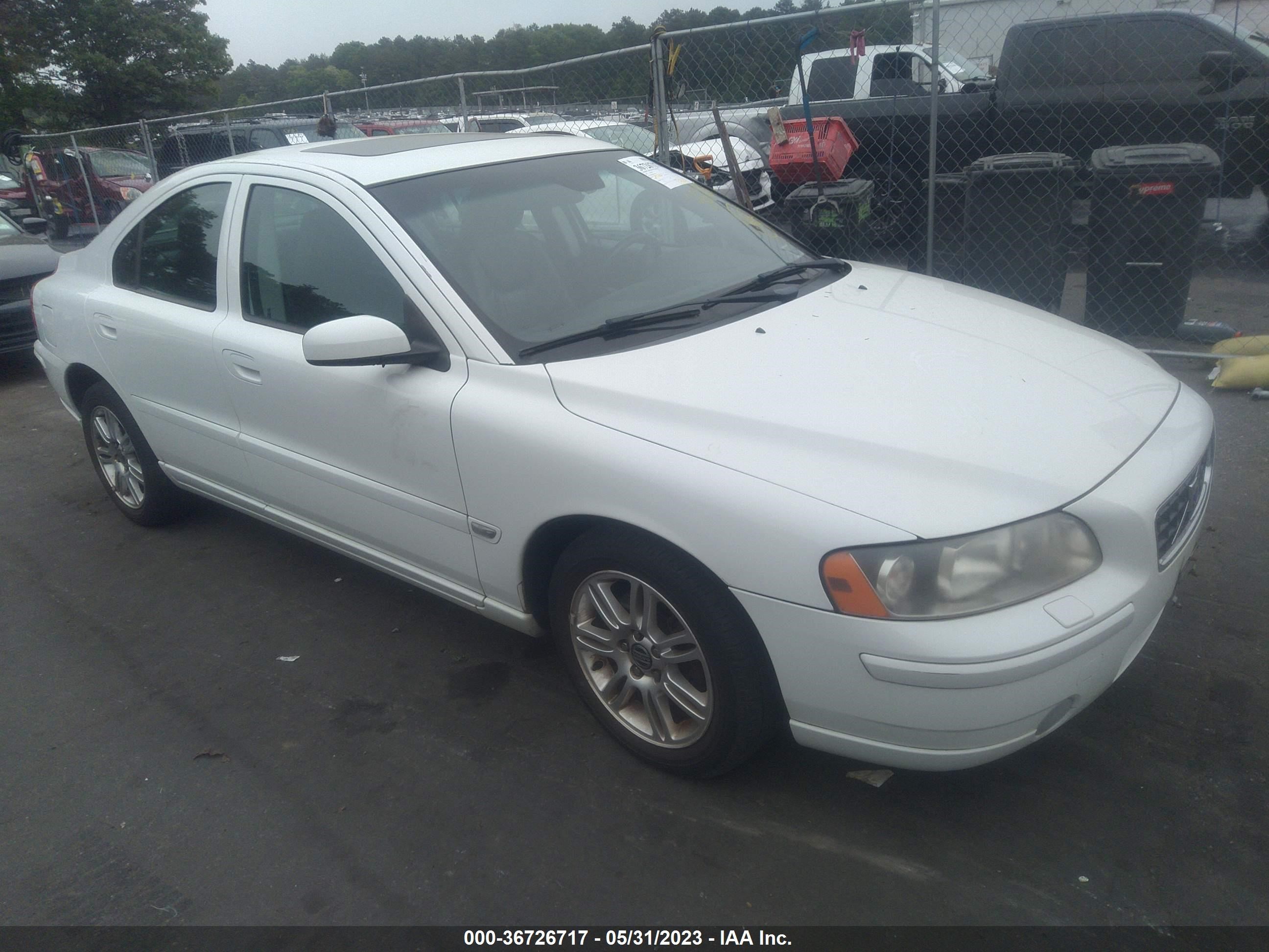 volvo s60 2006 yv1rh592062522426