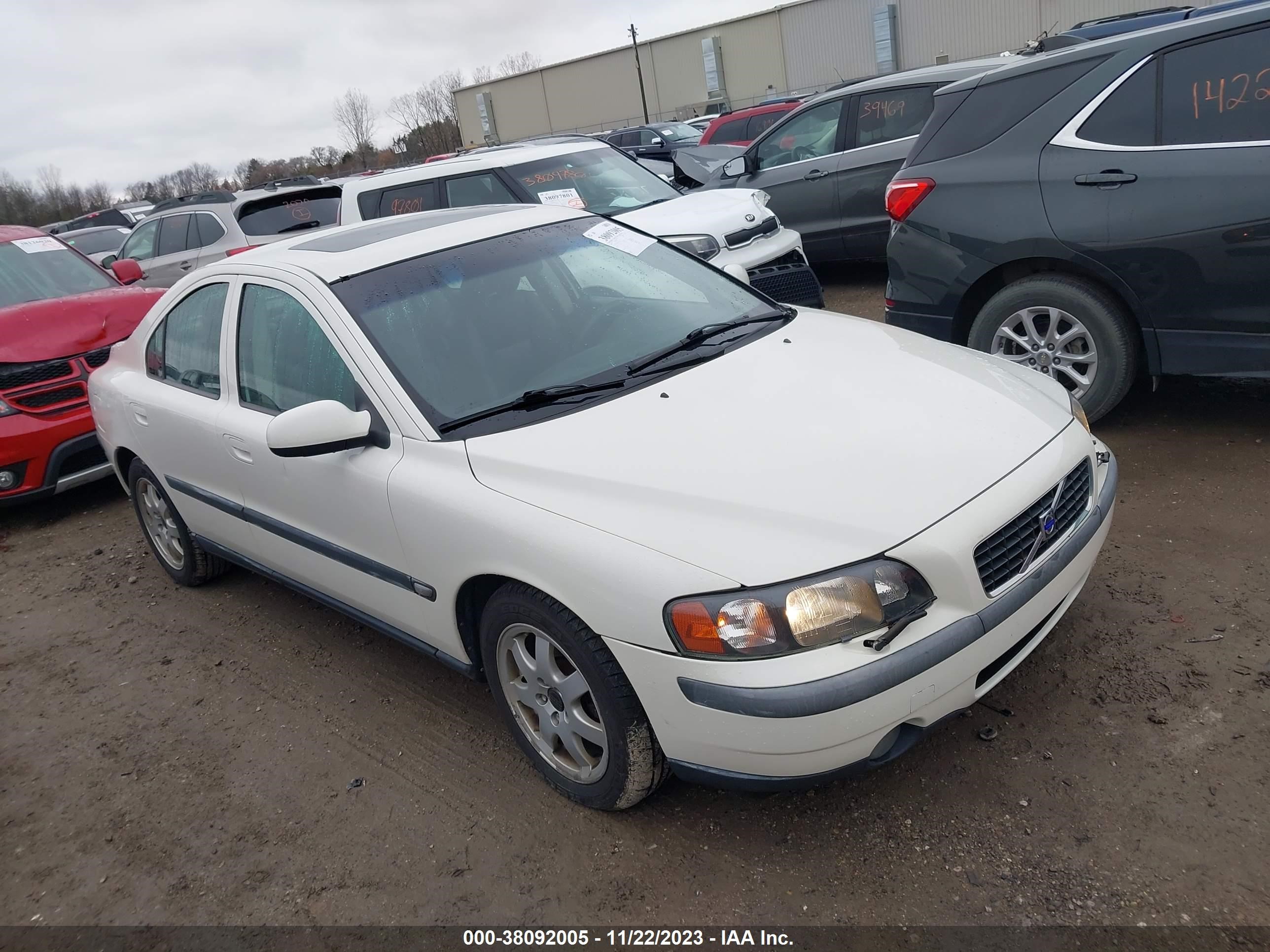 volvo s60 2002 yv1rs53d422175592