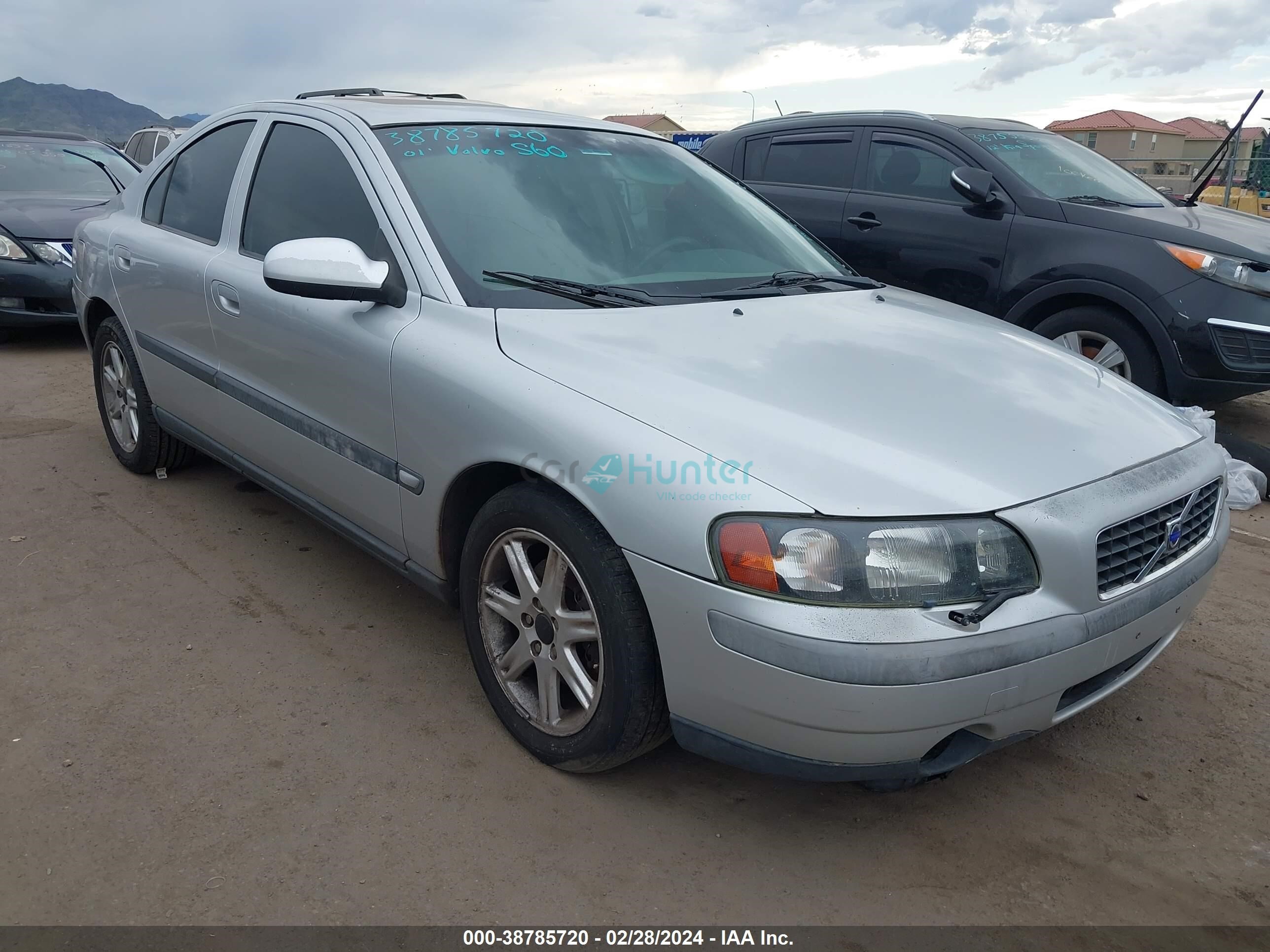 volvo s60 2001 yv1rs58d512074942
