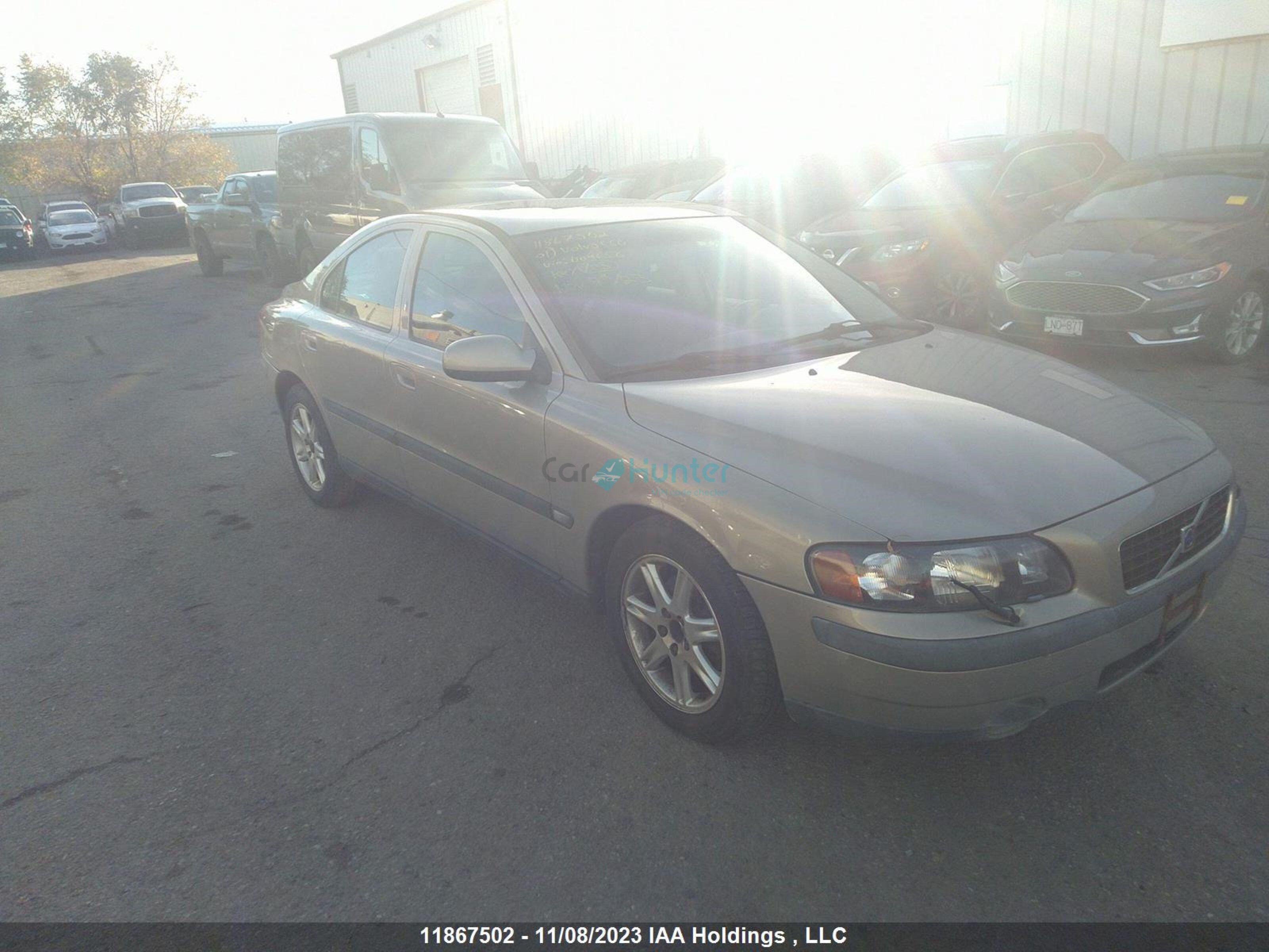 volvo s60 2001 yv1rs58d612004656