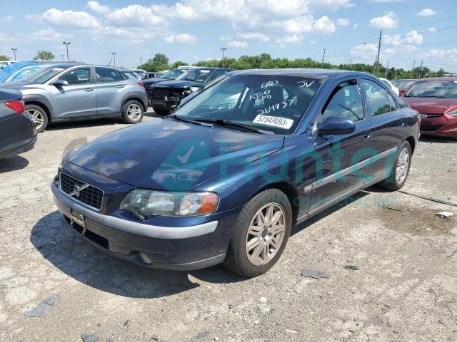 volvo s60 2.4t 2003 yv1rs58d732264437