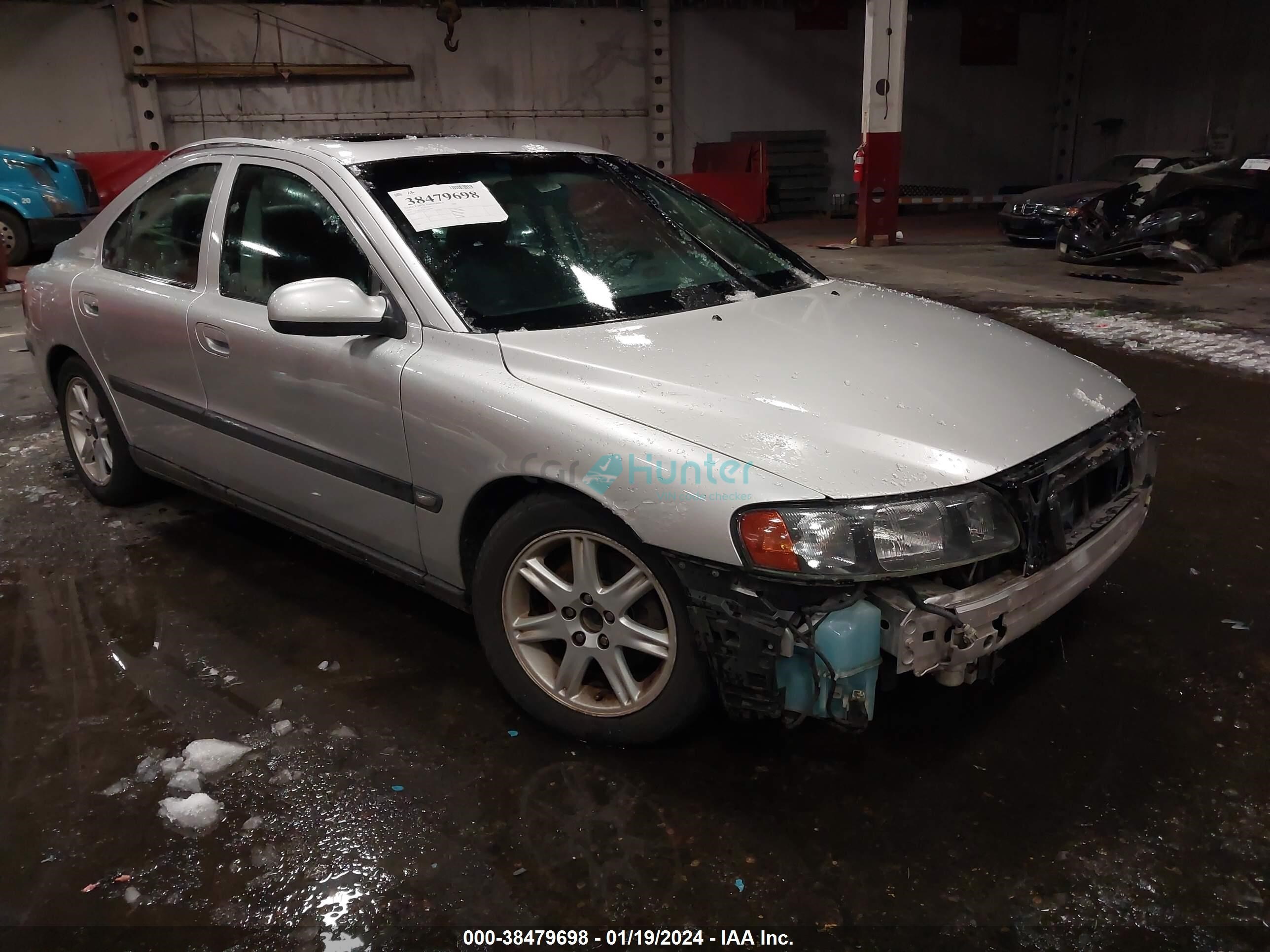 volvo s60 2001 yv1rs58d812064924