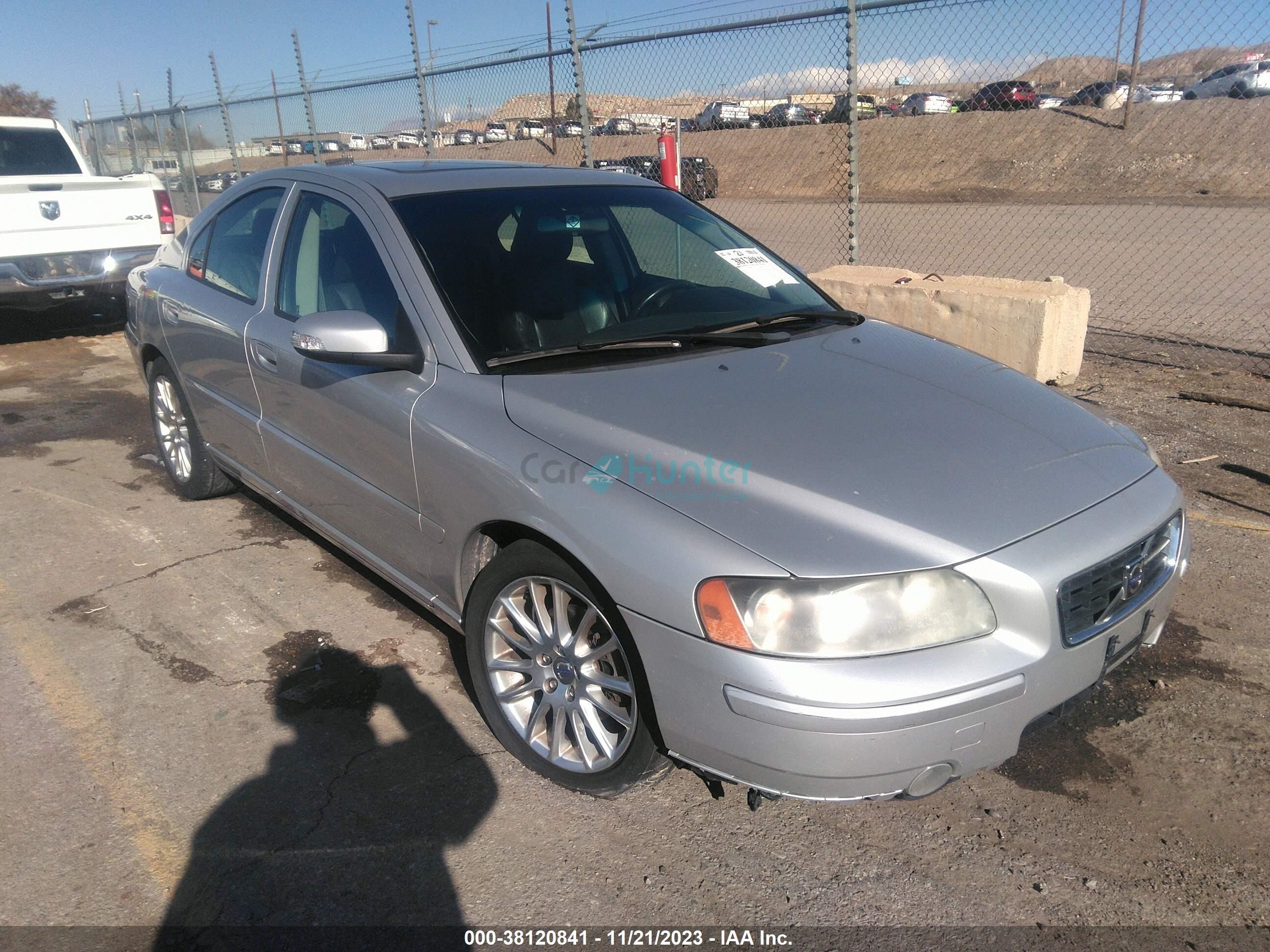 volvo s60 2007 yv1rs592072634338