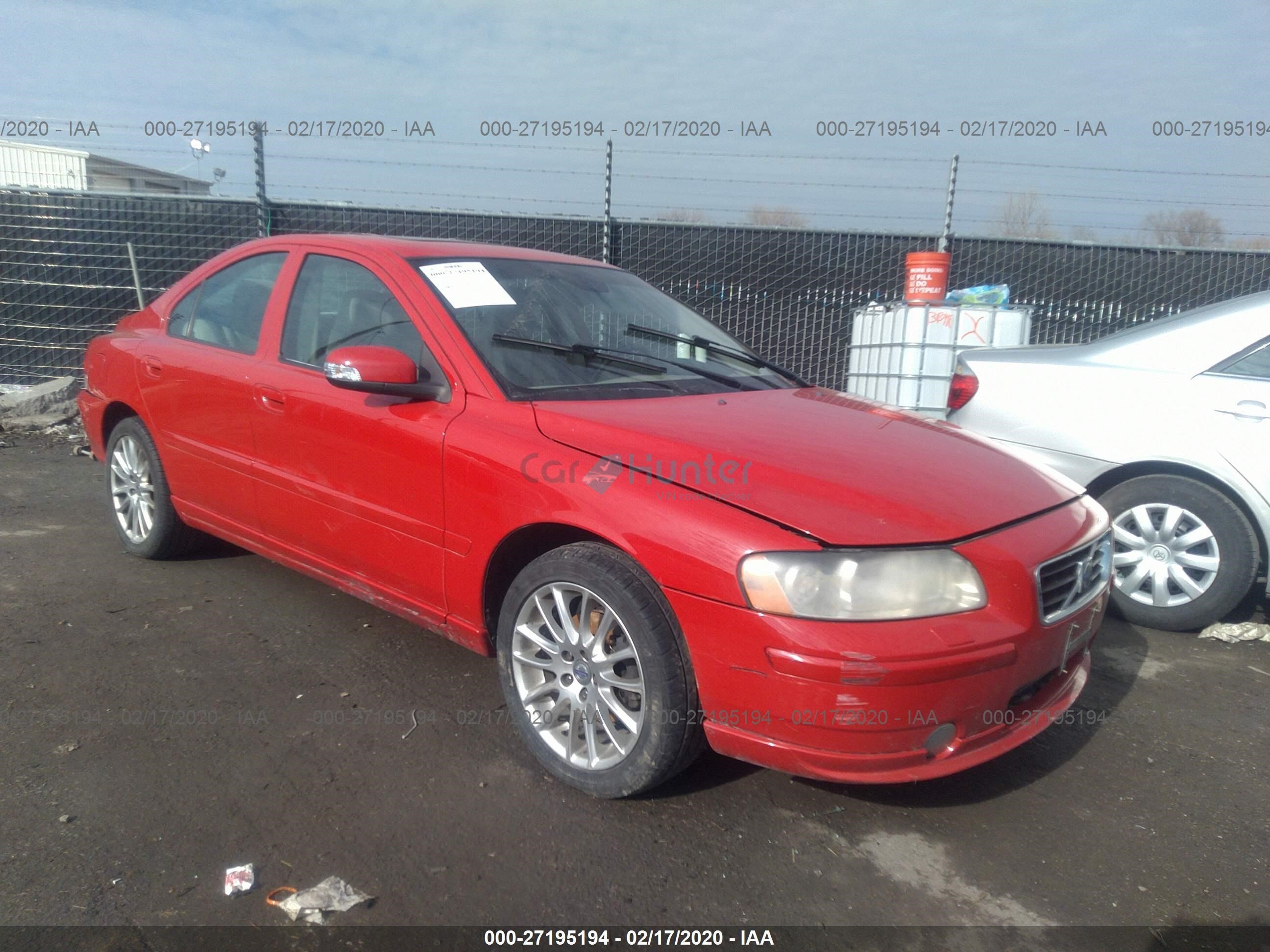 volvo s60 2007 yv1rs592272608209