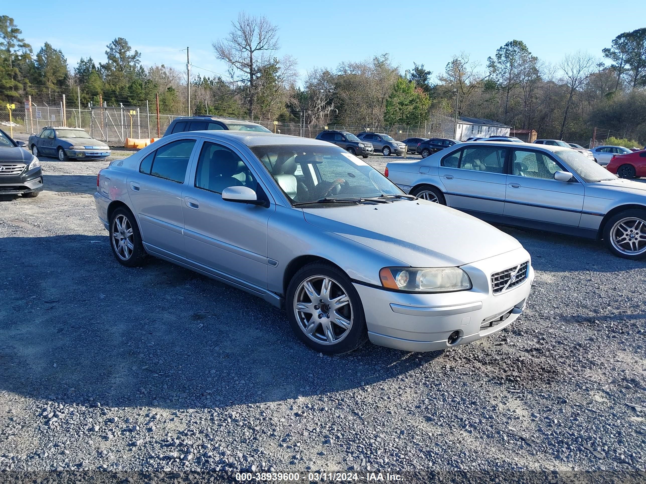 volvo s60 2005 yv1rs592352452128
