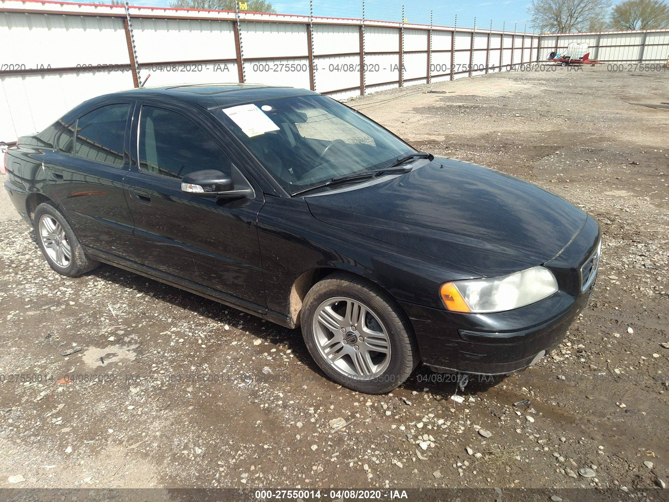 volvo s60 2.5t 2007 yv1rs592472641079