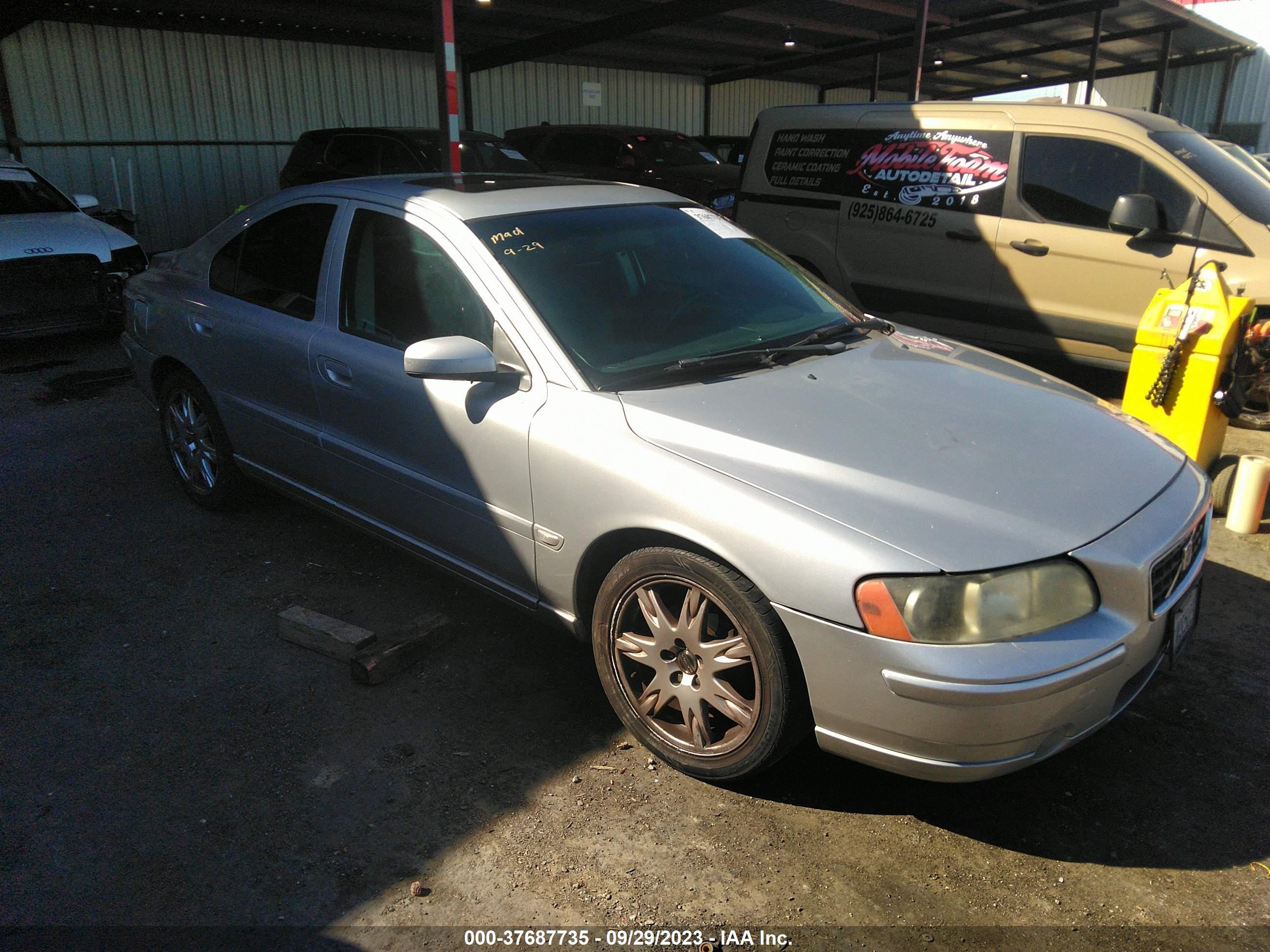 volvo s60 2006 yv1rs592862506105