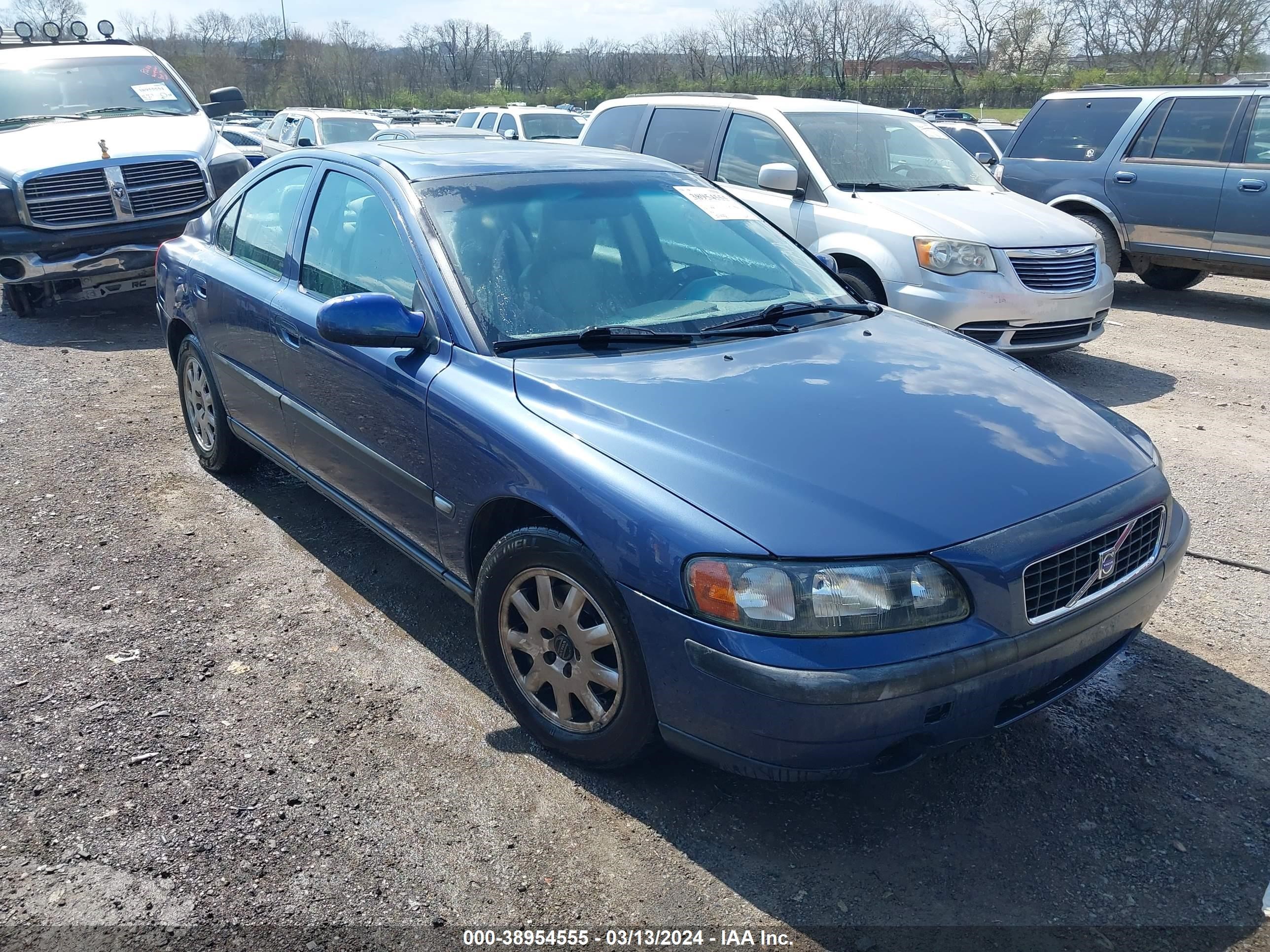 volvo s60 2001 yv1rs61r212038427