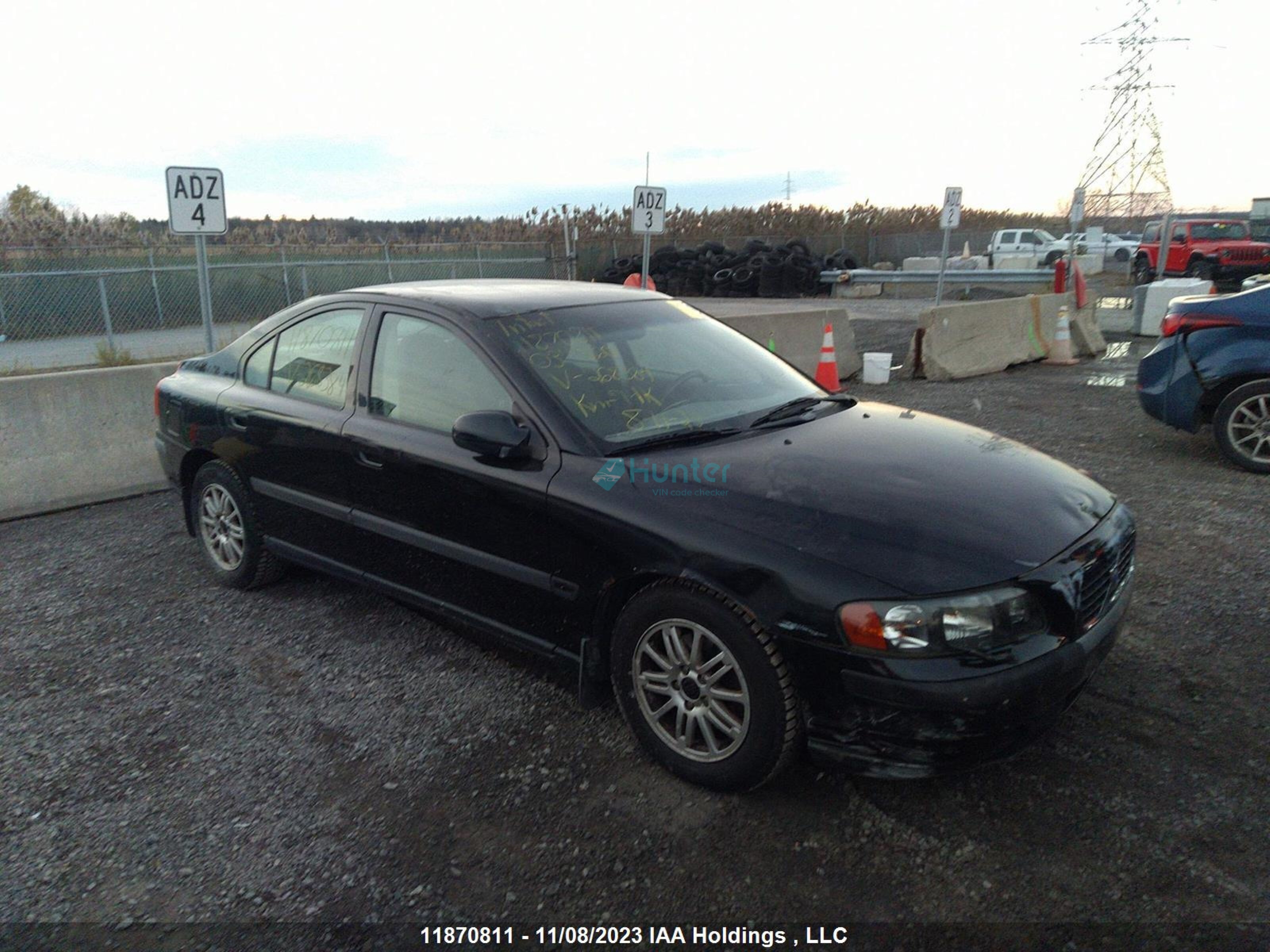 volvo s60 2003 yv1rs61t032268384