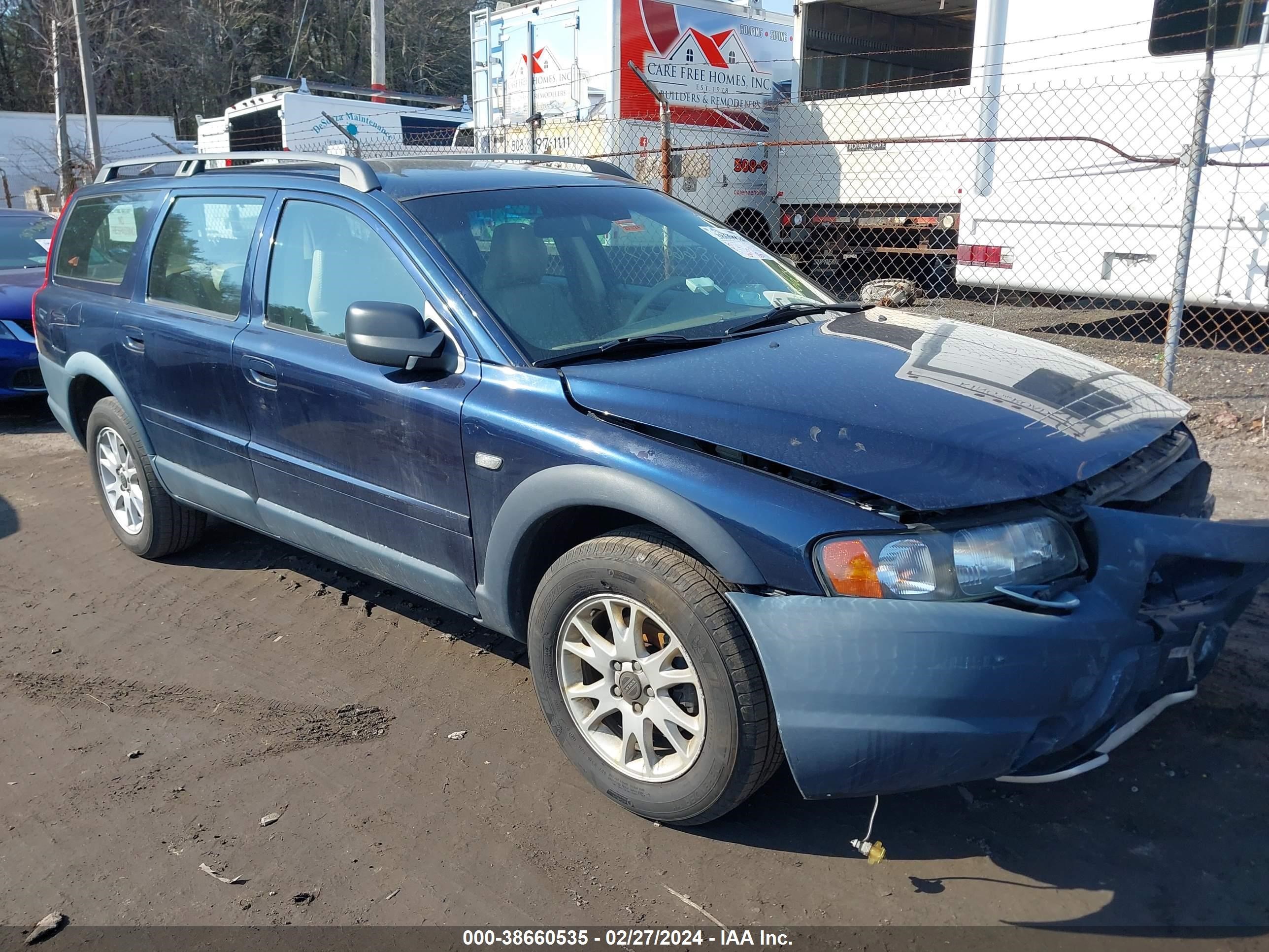 volvo xc70 2004 yv1sz59hx41140023