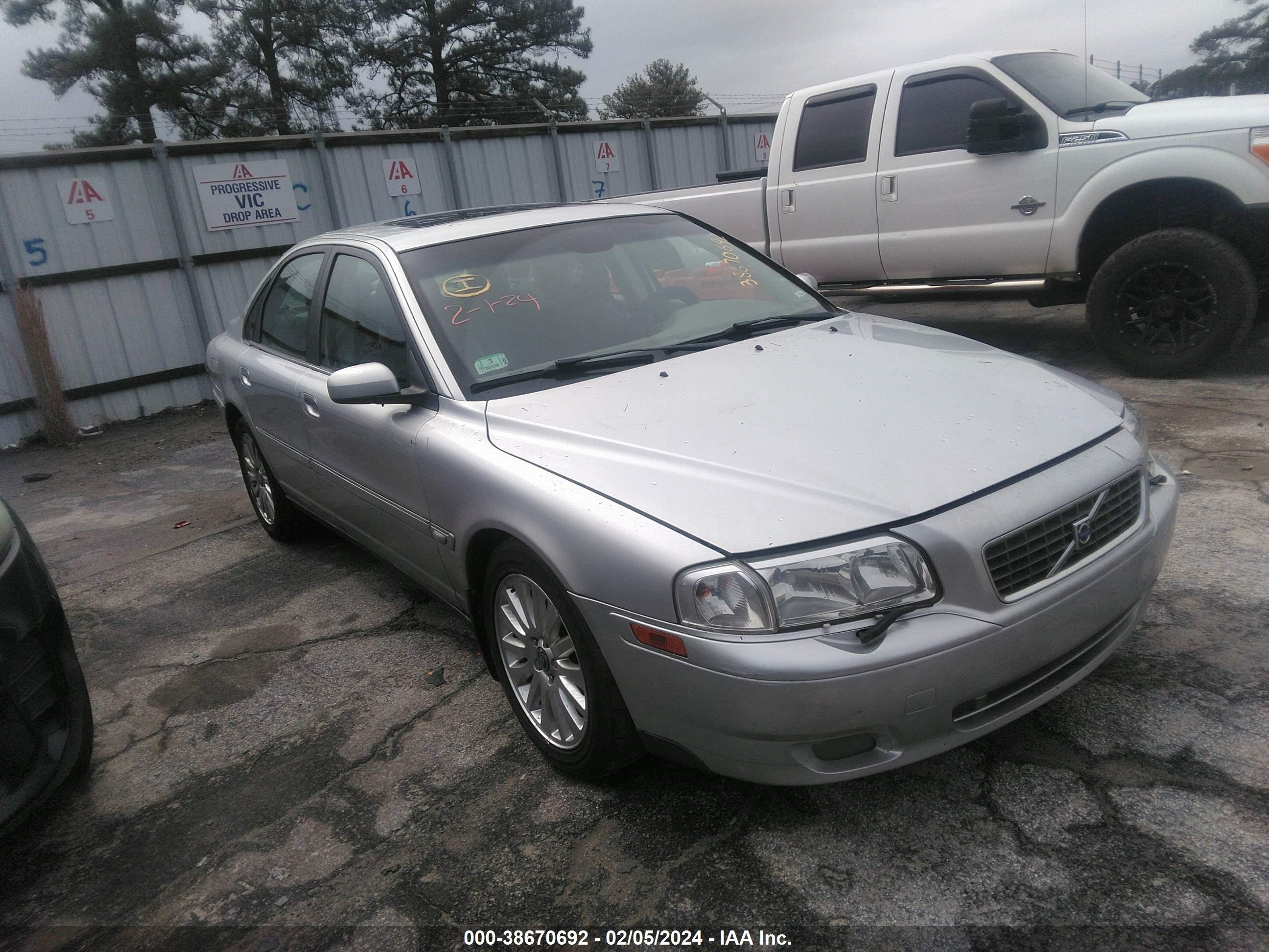 volvo s80 2006 yv1ts592661441895