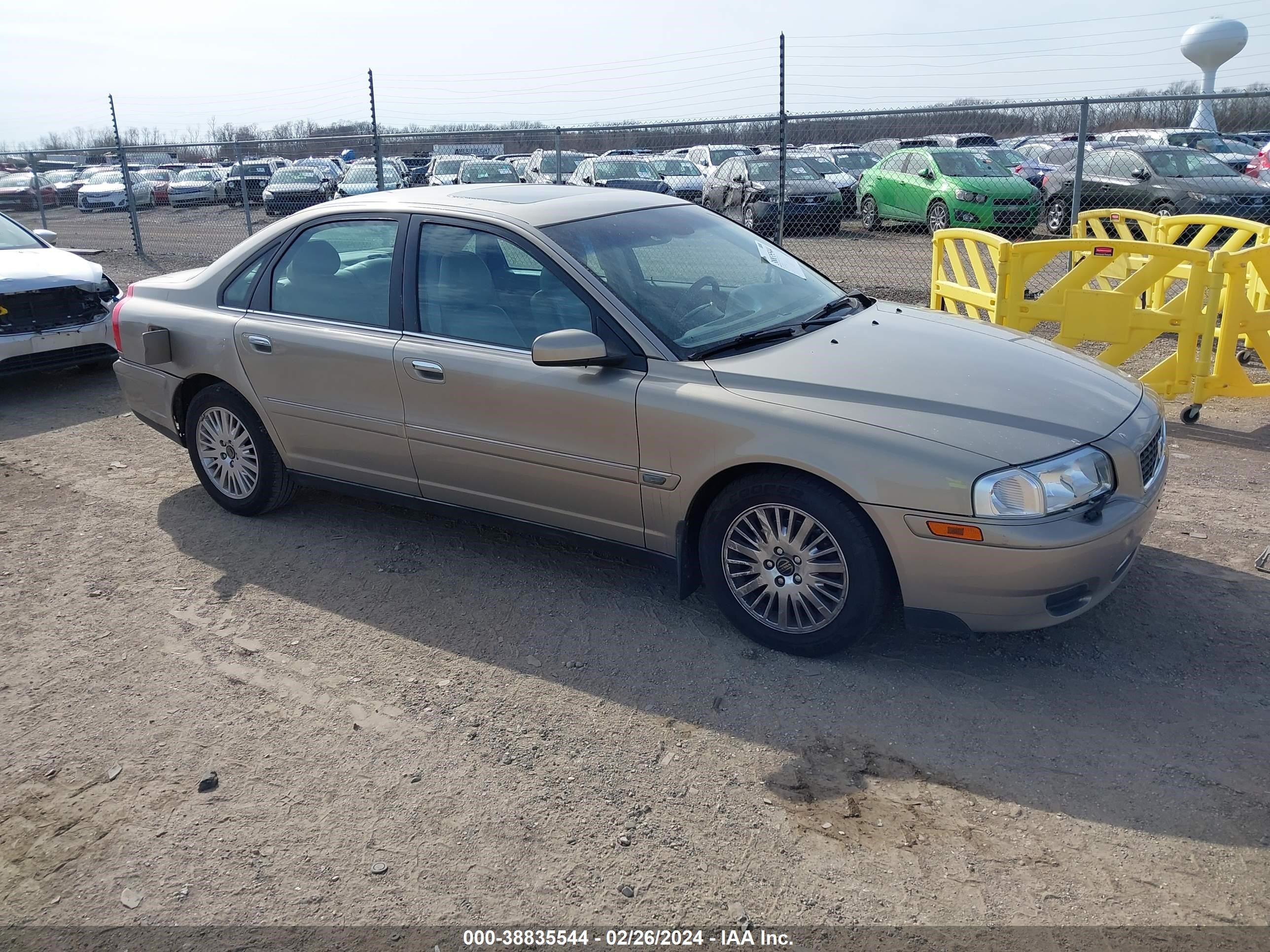 volvo s80 2004 yv1ts92d341344489