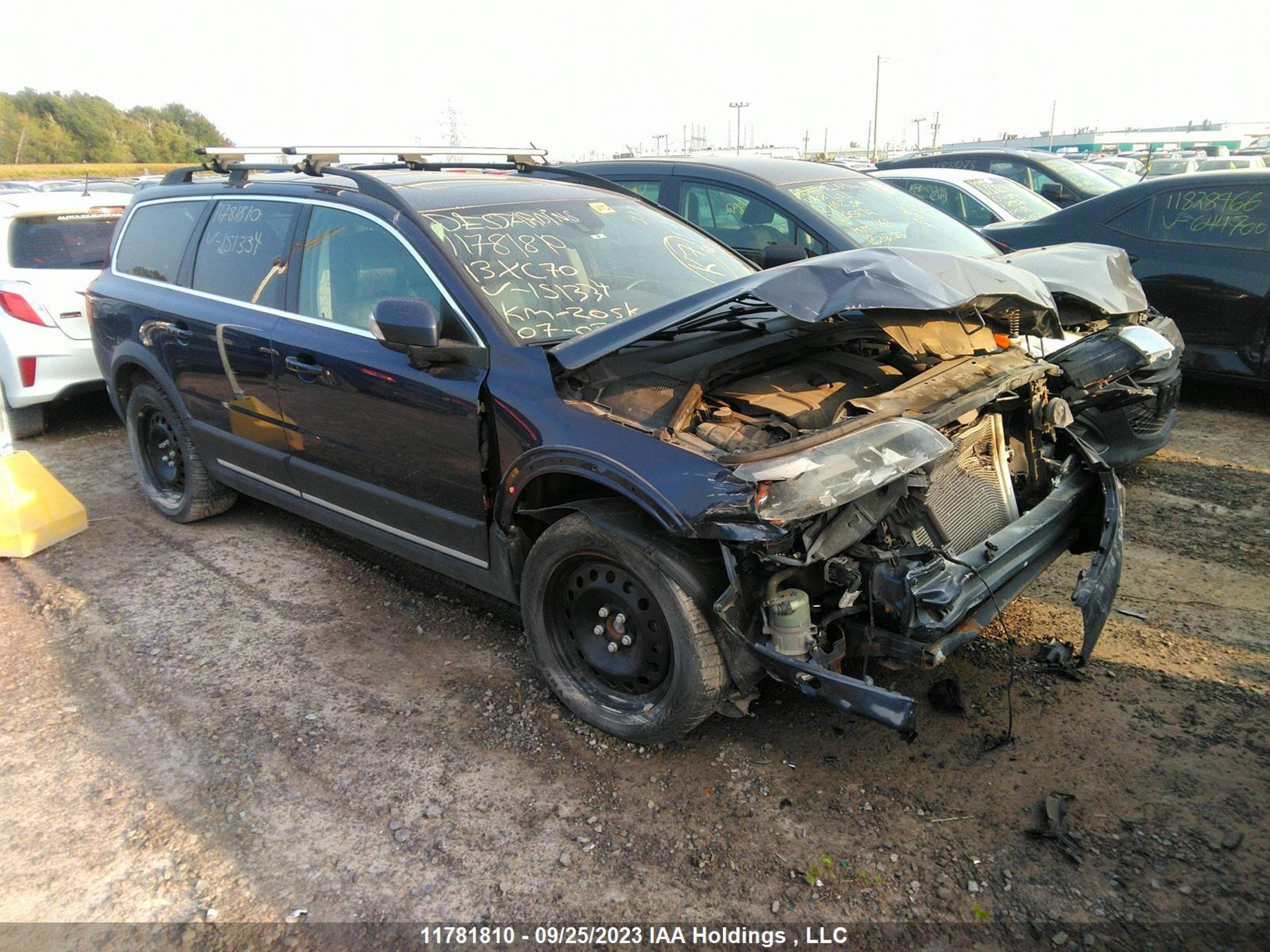 volvo xc70 2013 yv4952bz7d1151334