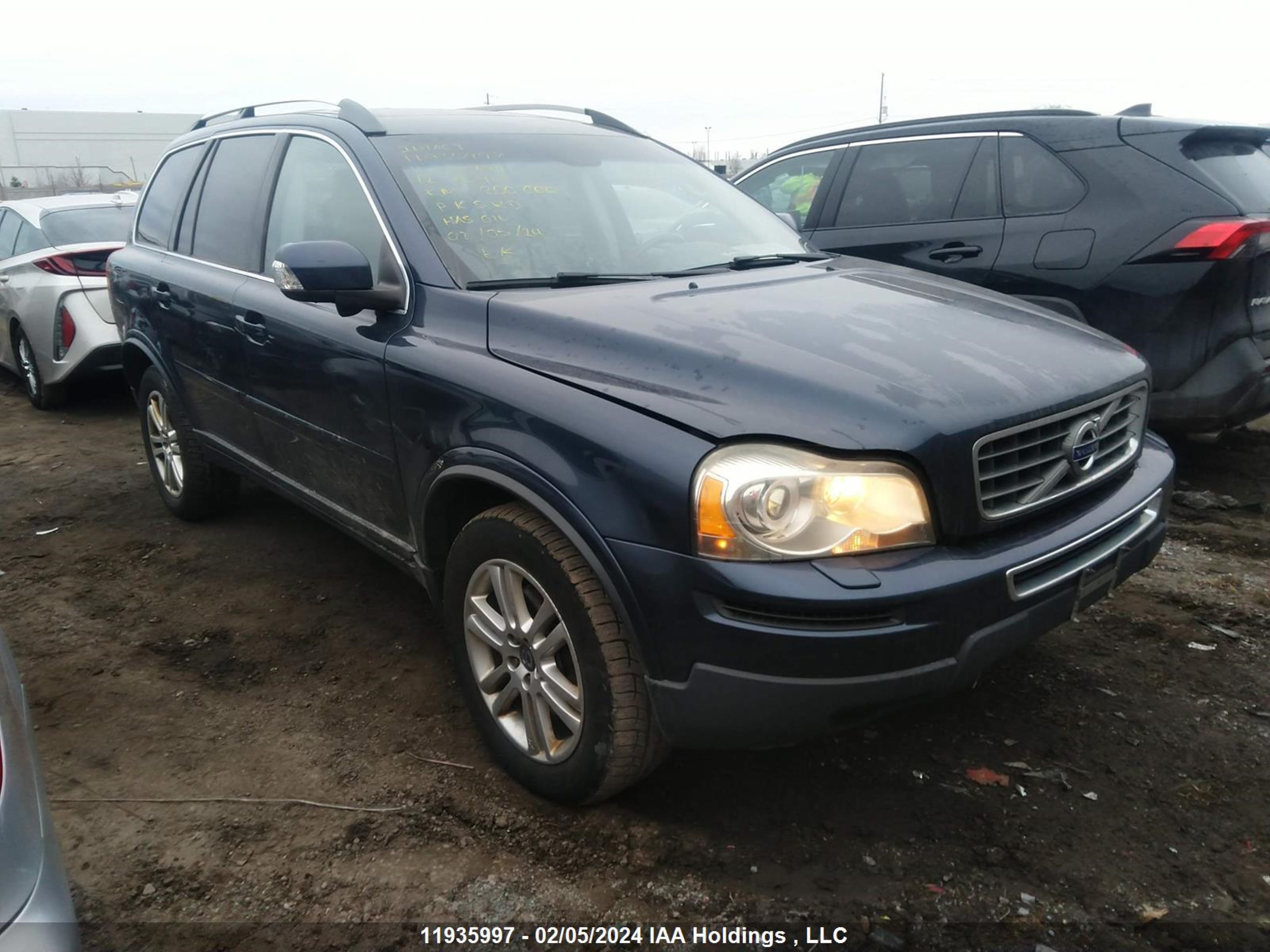 volvo xc90 2012 yv4952cz0c1620941