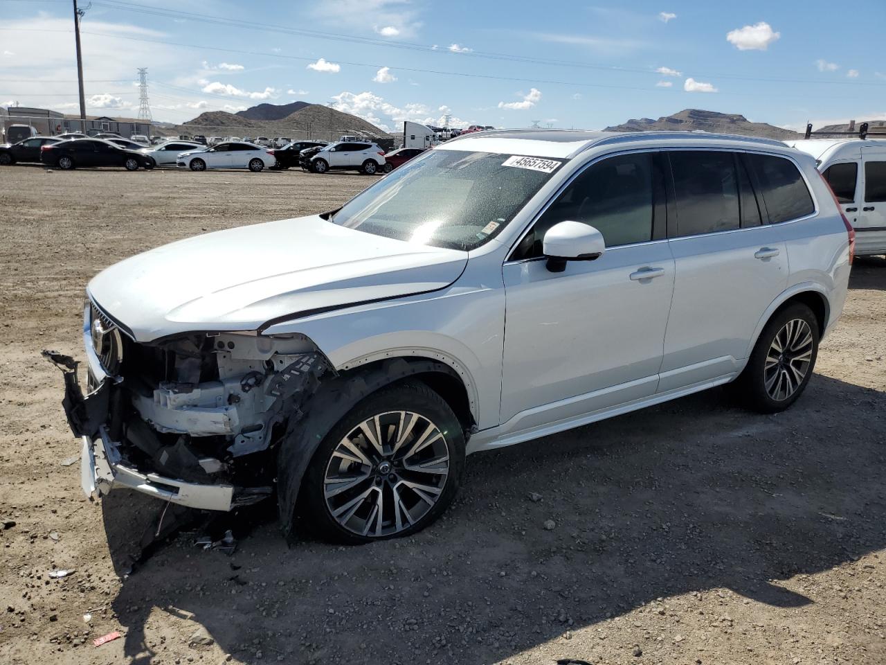 volvo xc90 2021 yv4a22t6pk6l15165