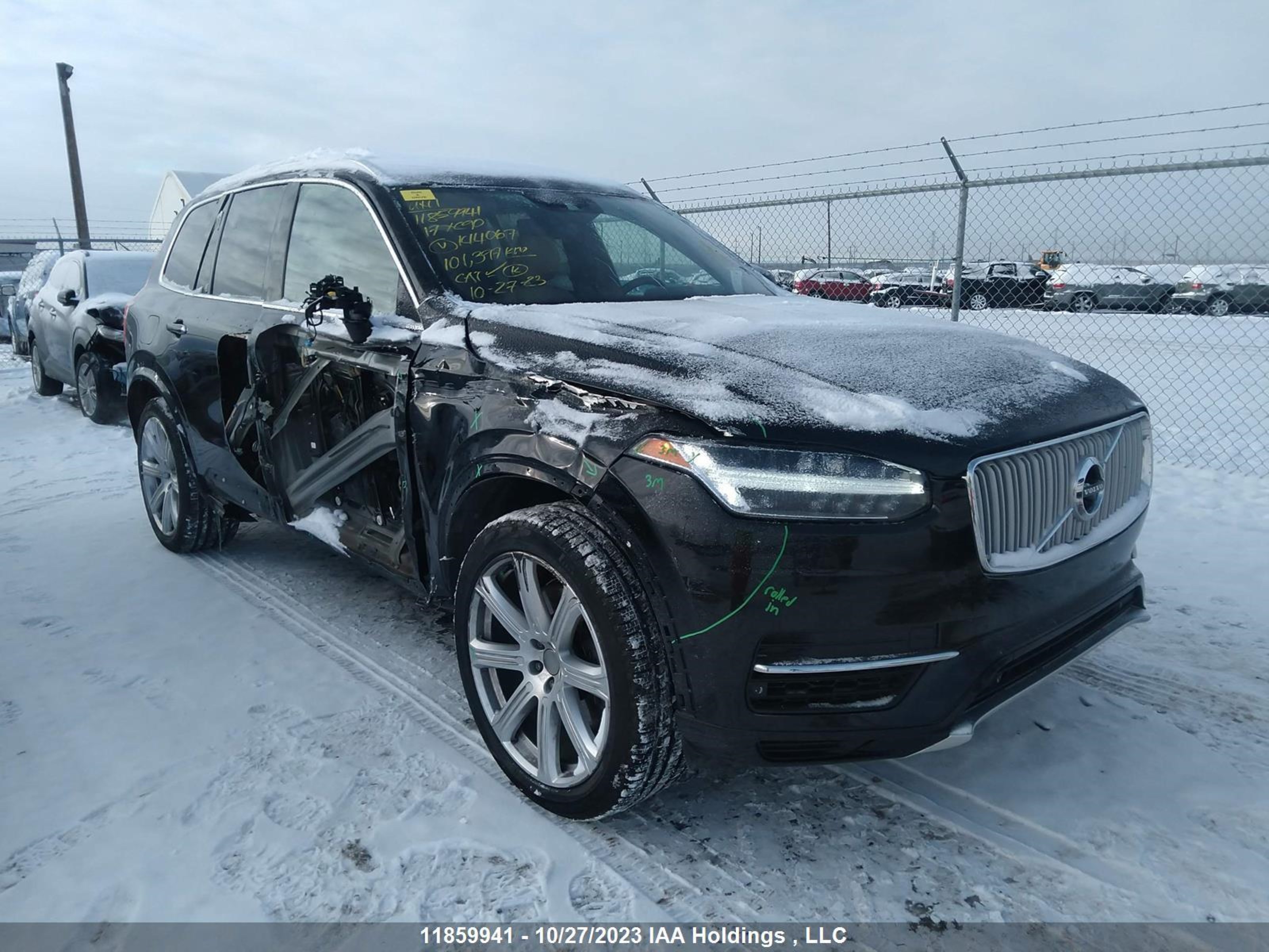 volvo xc90 2017 yv4bc0pl0h1144067