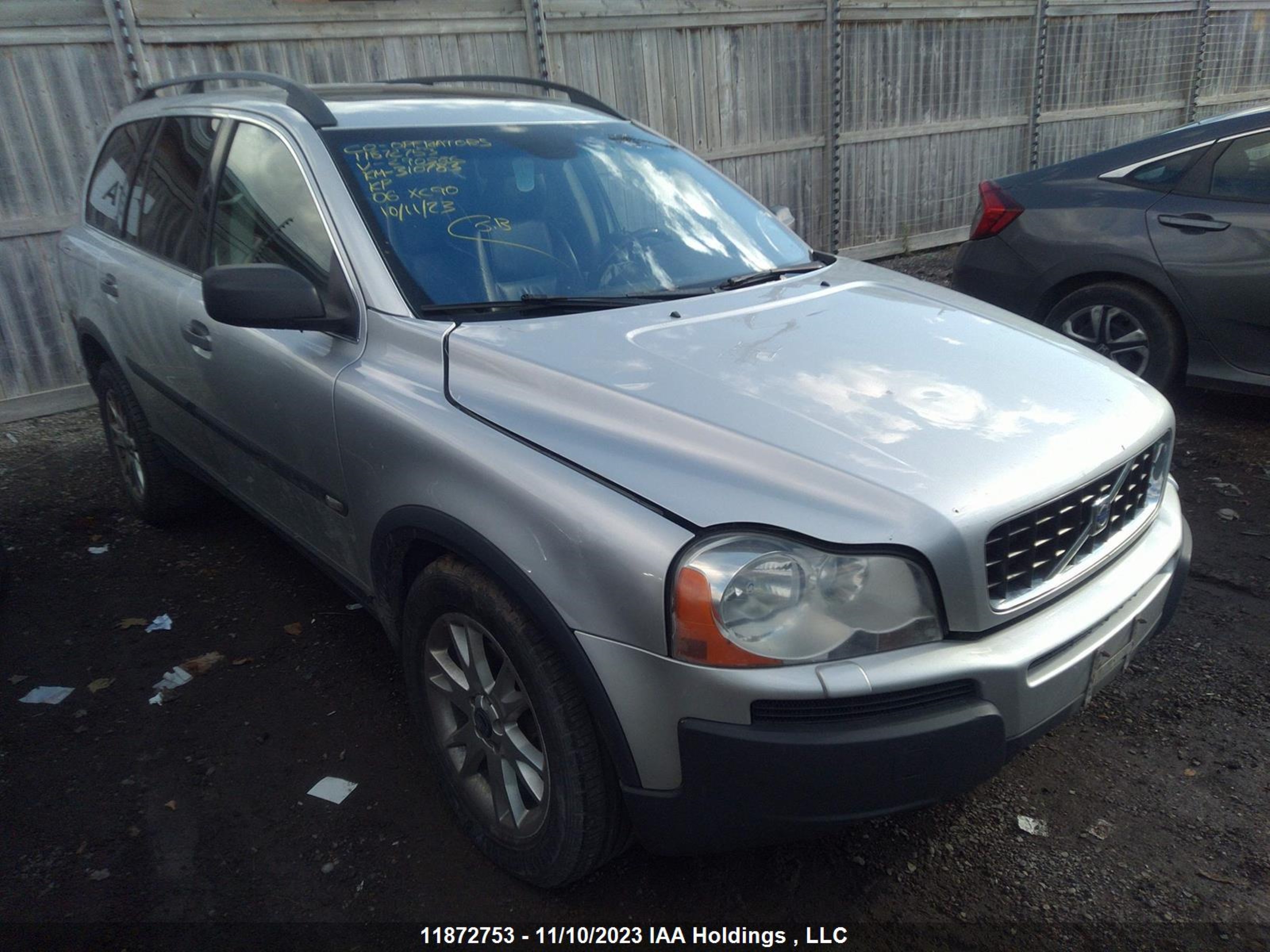 volvo xc90 2006 yv4cz592661290586