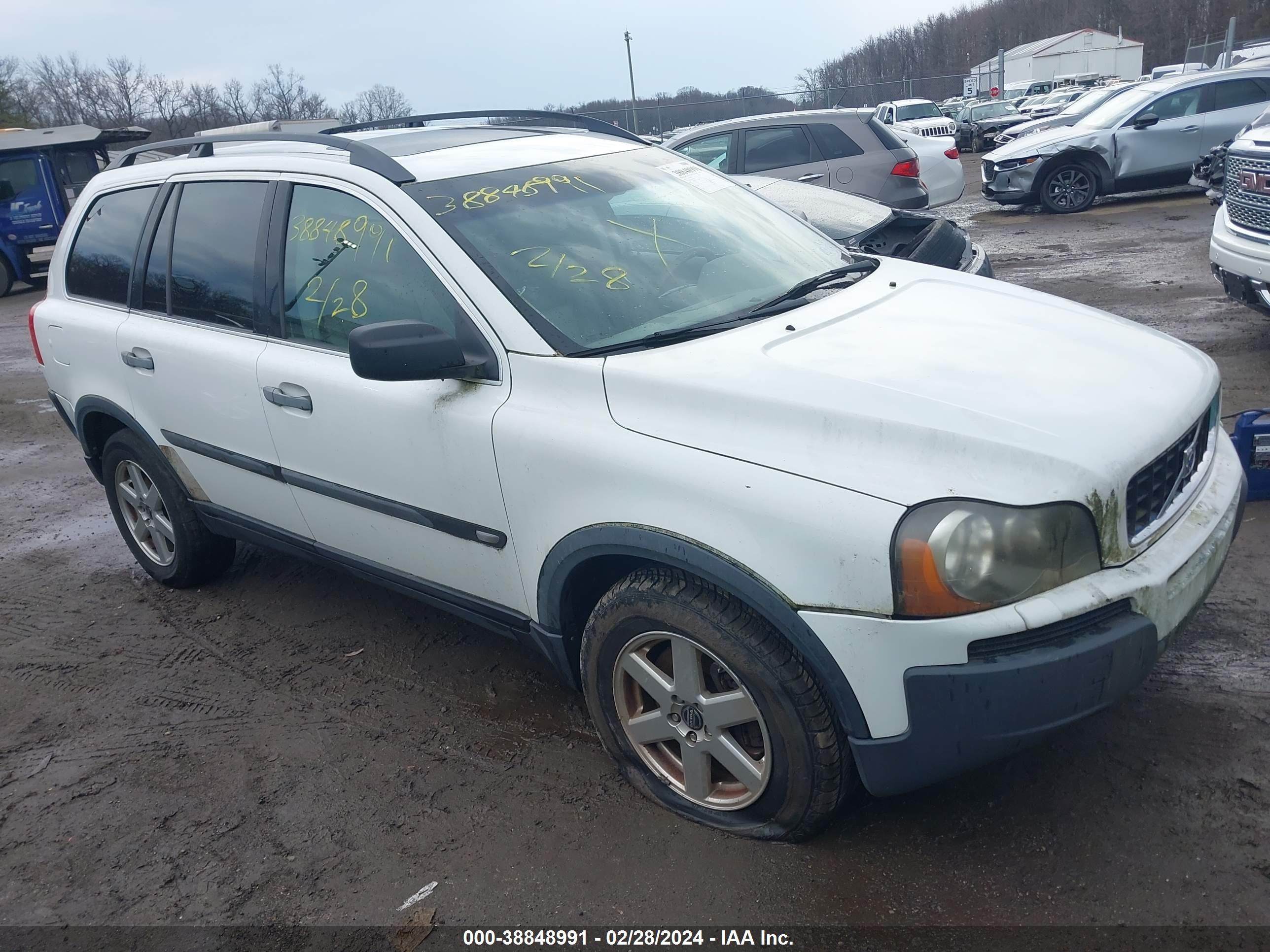 volvo xc90 2006 yv4cz592861232107