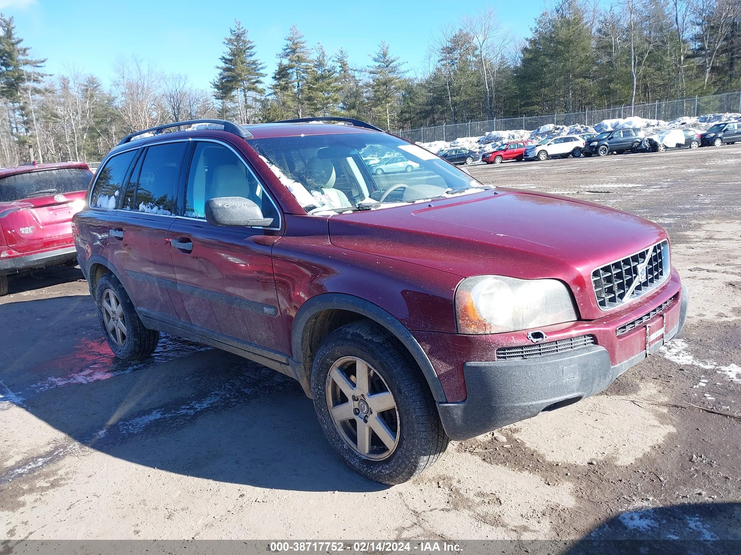 volvo xc90 2006 yv4cz592961224498