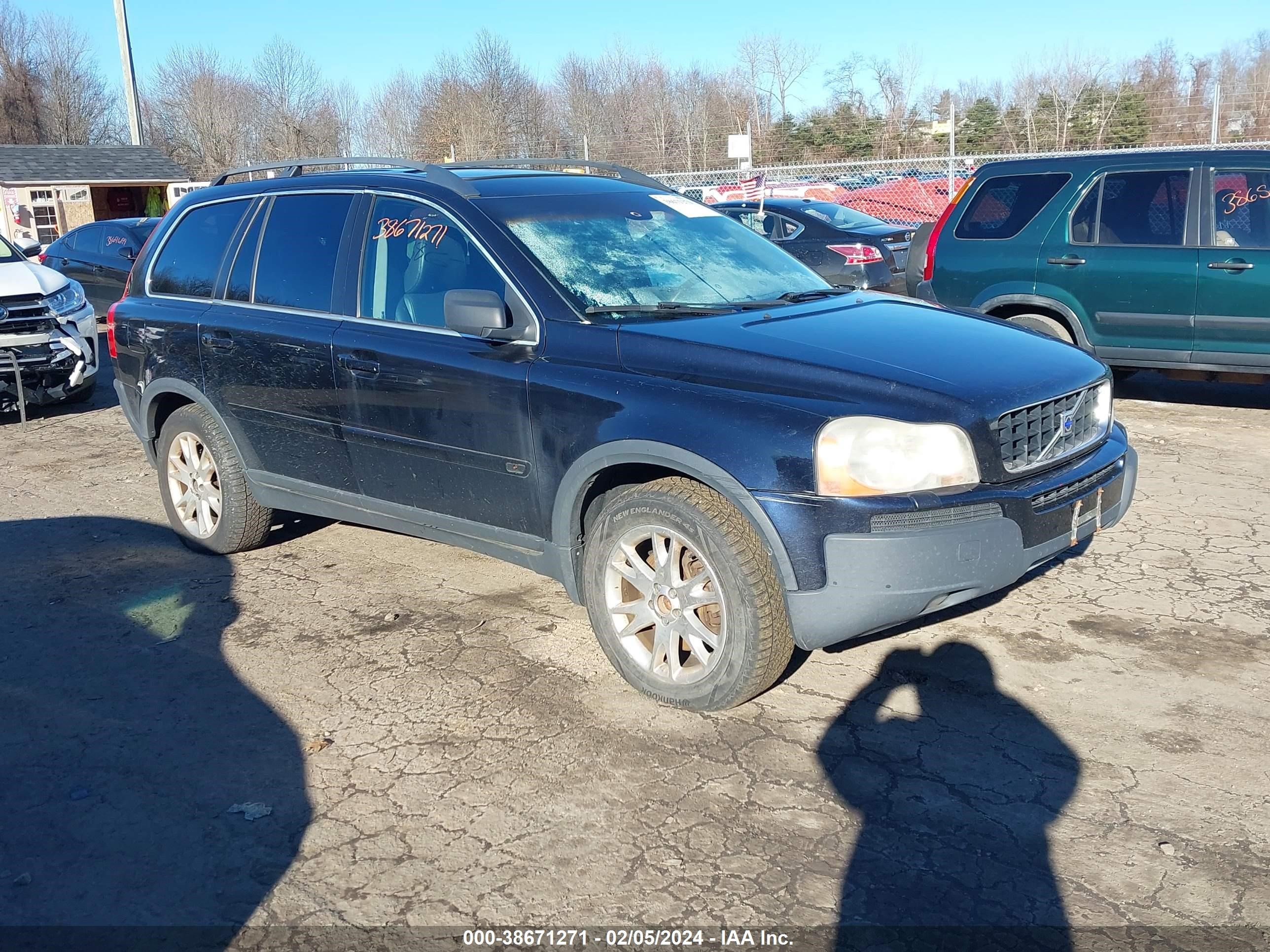 volvo xc90 2006 yv4cz852561258008