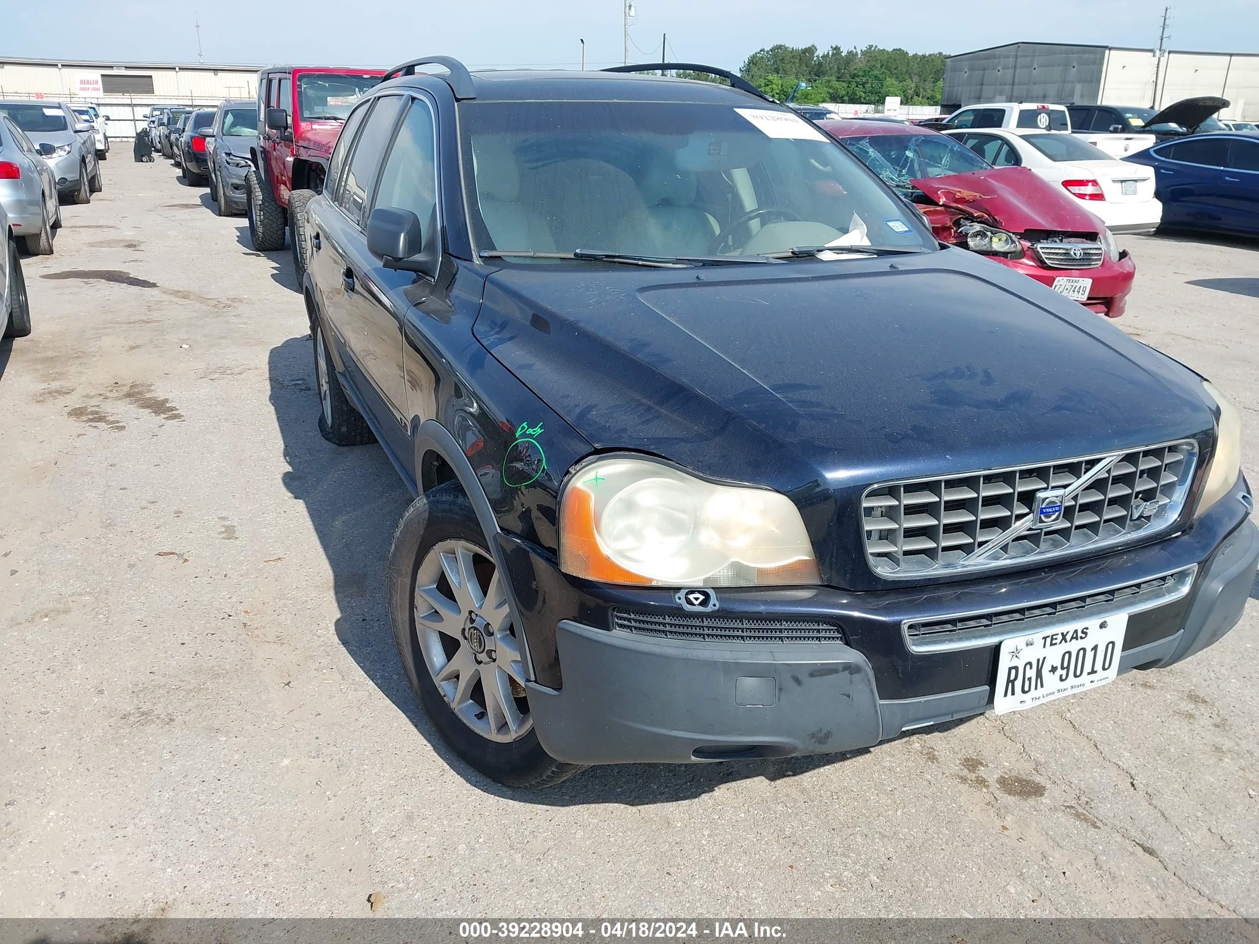 volvo xc90 2006 yv4cz852861284165