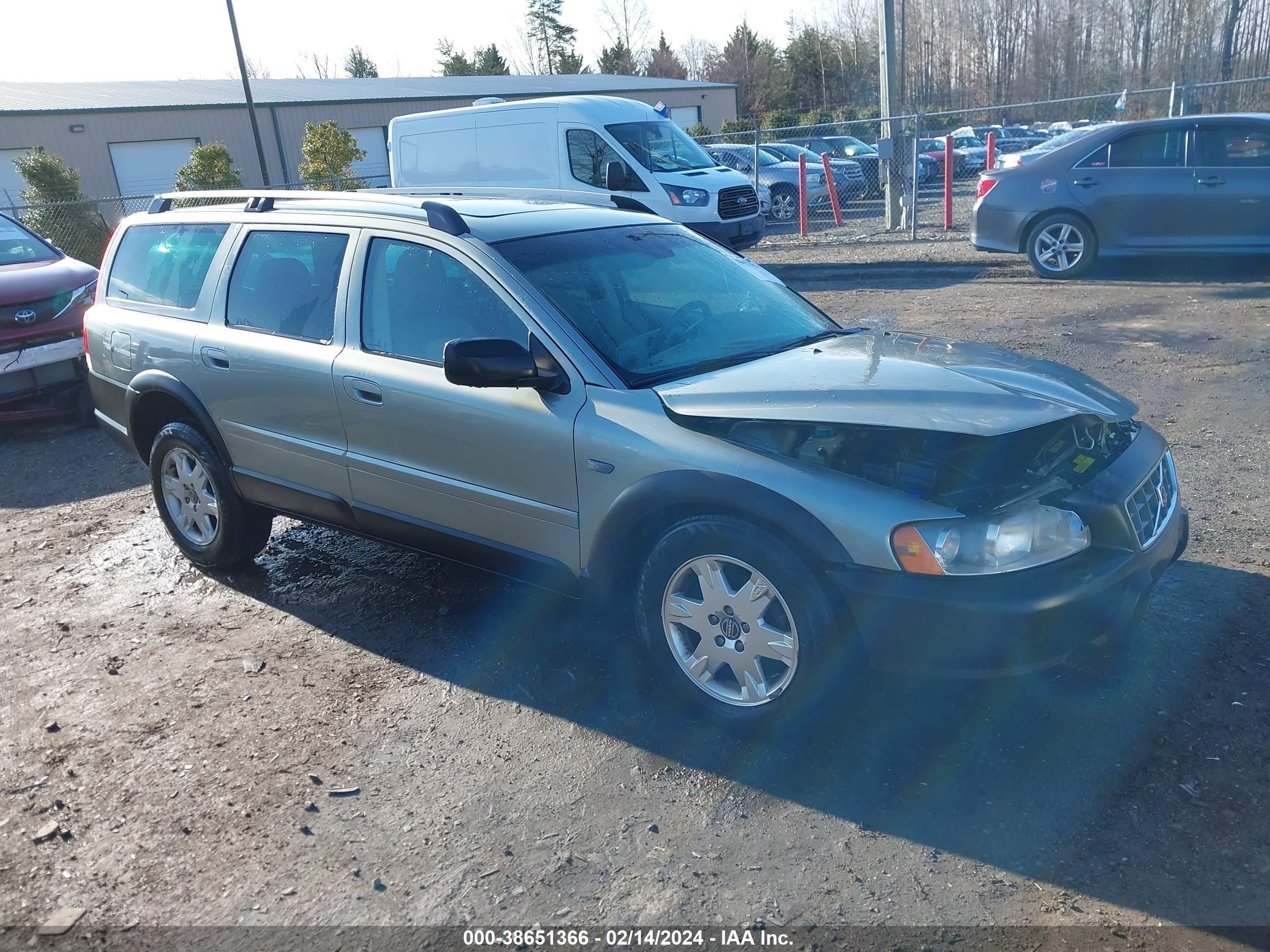 volvo xc70 2006 yv4sz592561224154