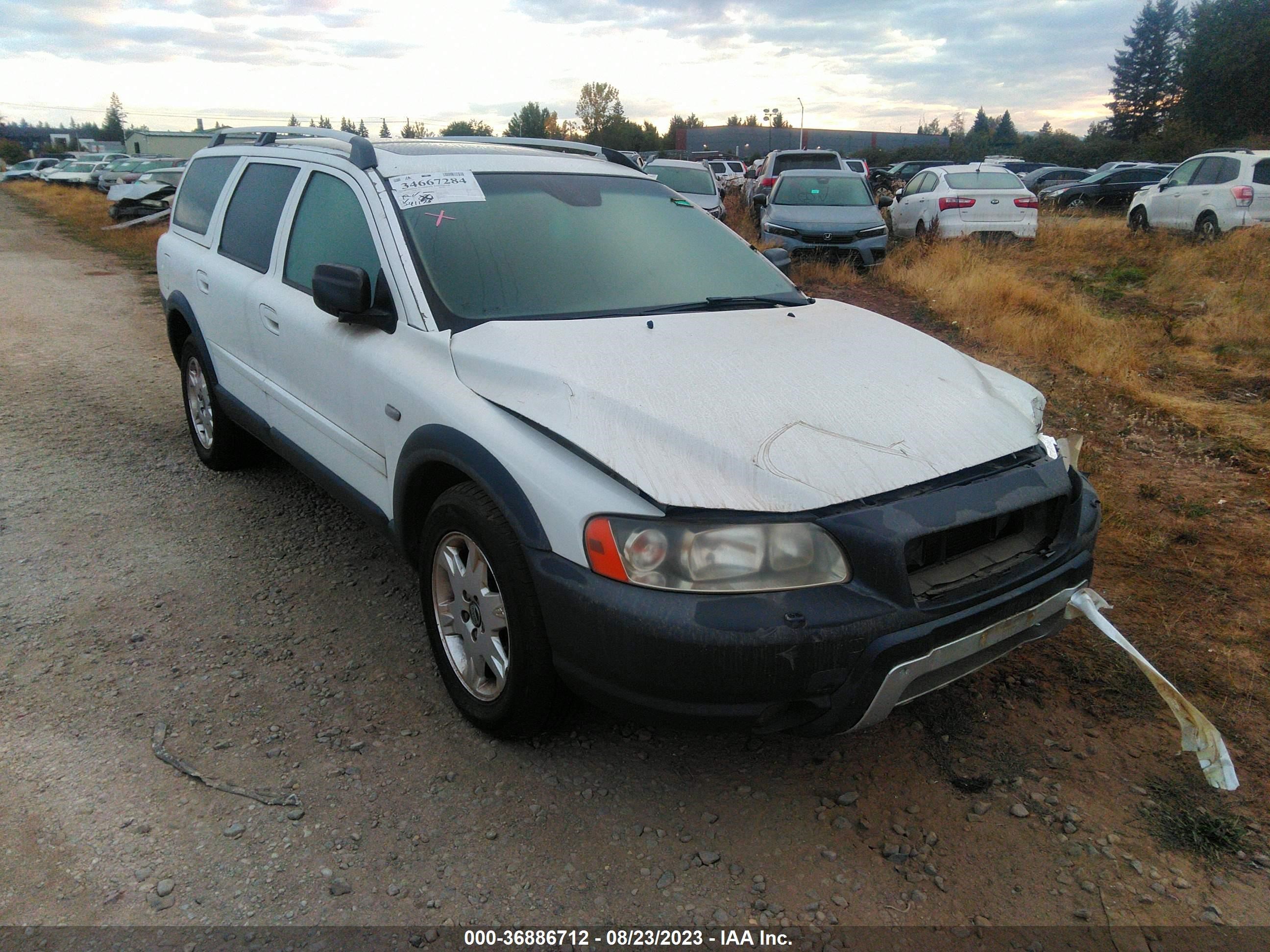 volvo xc70 2006 yv4sz592x61227891