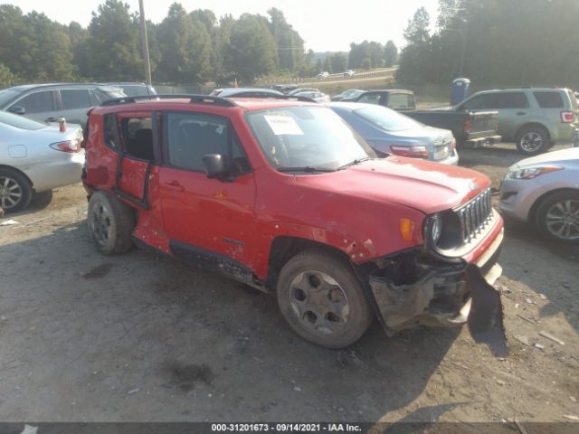 jeep renegade 2017 zaccjaabxhpf27212