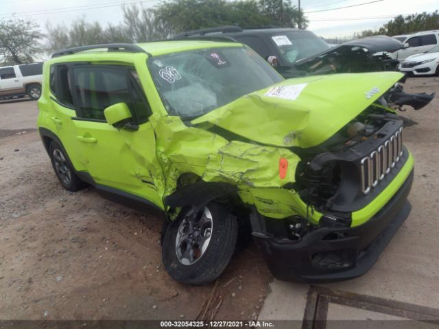 jeep renegade 2018 zaccjabh6jph93383