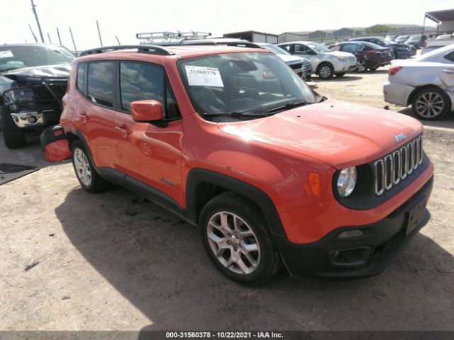 jeep renegade 2016 zaccjabt2gpc44535