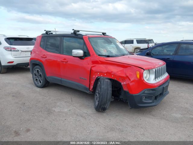 jeep renegade 2016 zaccjadt3gpd58198