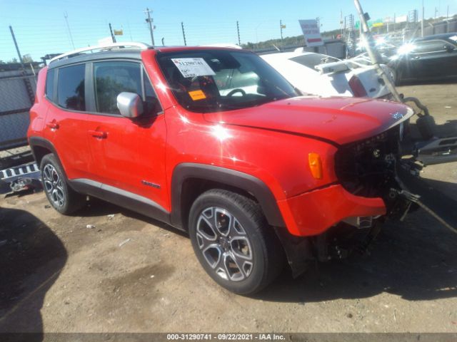 jeep renegade 2016 zaccjadt4gpc71233