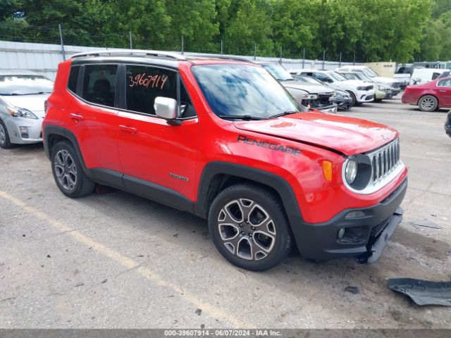 jeep renegade 2016 zaccjadt4gpc83432