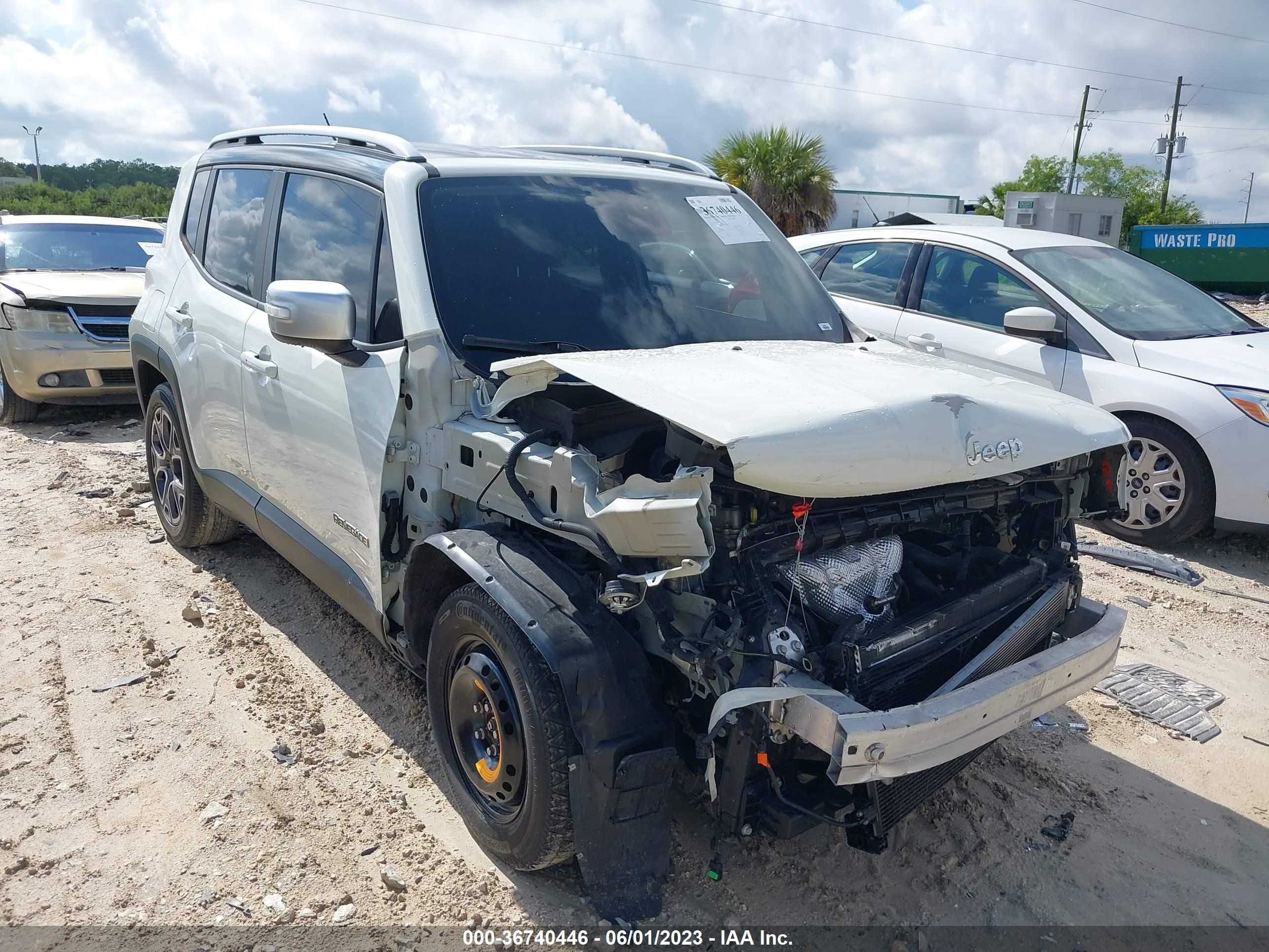 jeep renegade 2016 zaccjadt5gpc58295