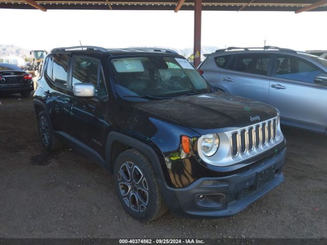 jeep renegade 2016 zaccjadt9gpc91445