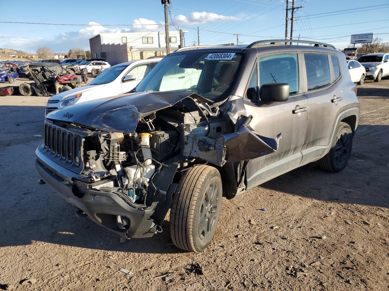 jeep renegade 2018 zaccjbab7jph38606