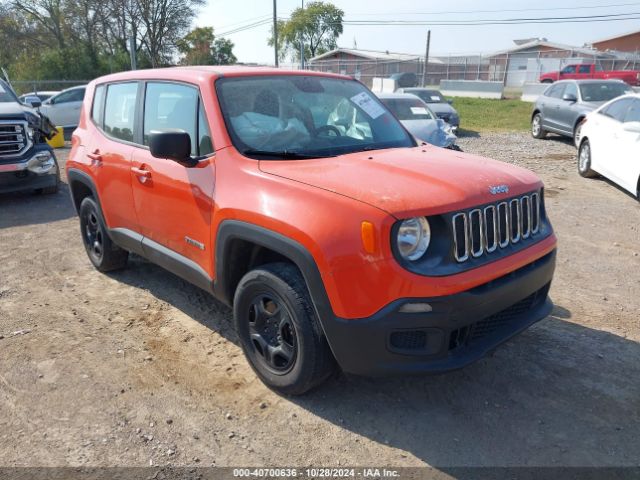 jeep renegade 2016 zaccjbat3gpc86235